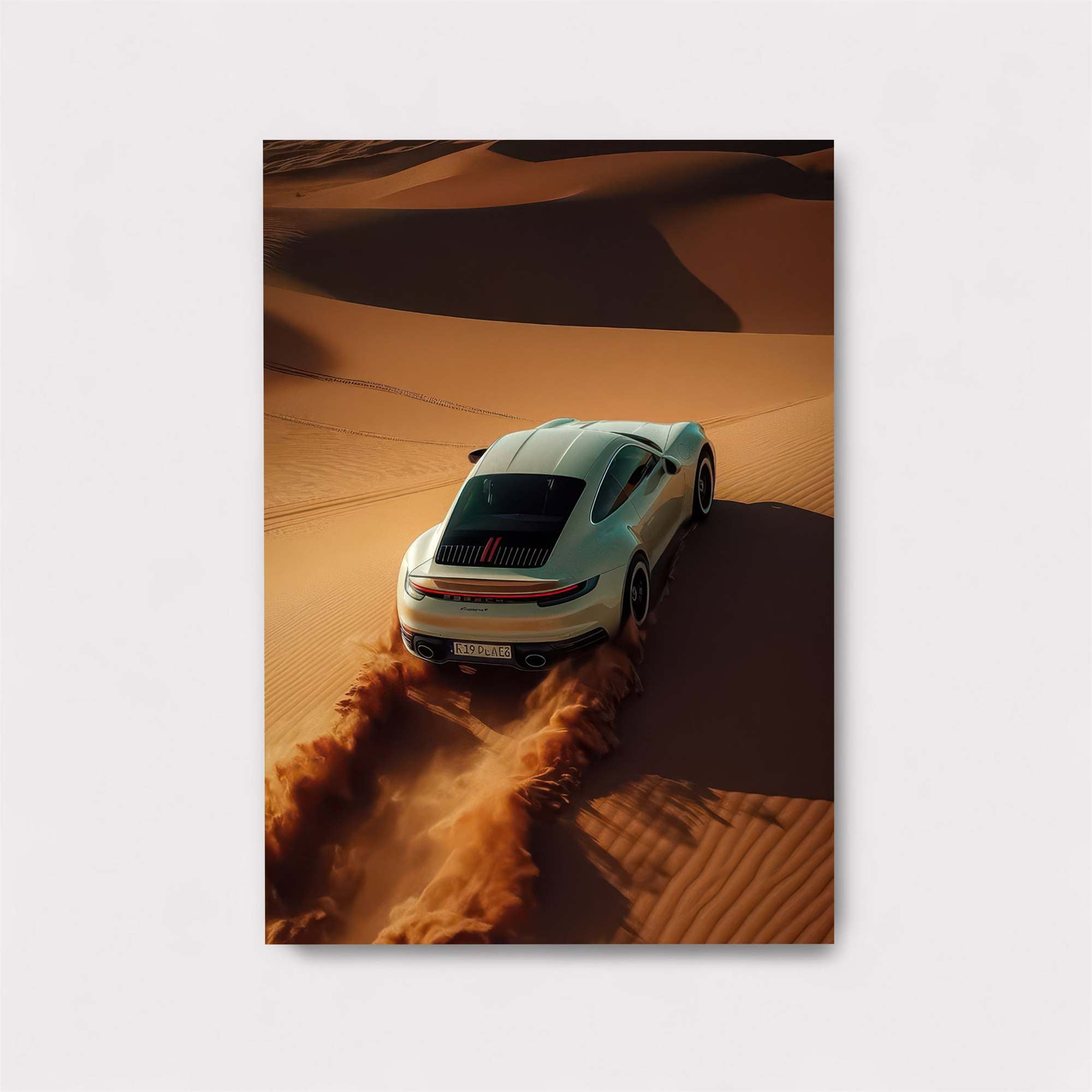 Porsche Drifting Safe Wall Magnetic / M