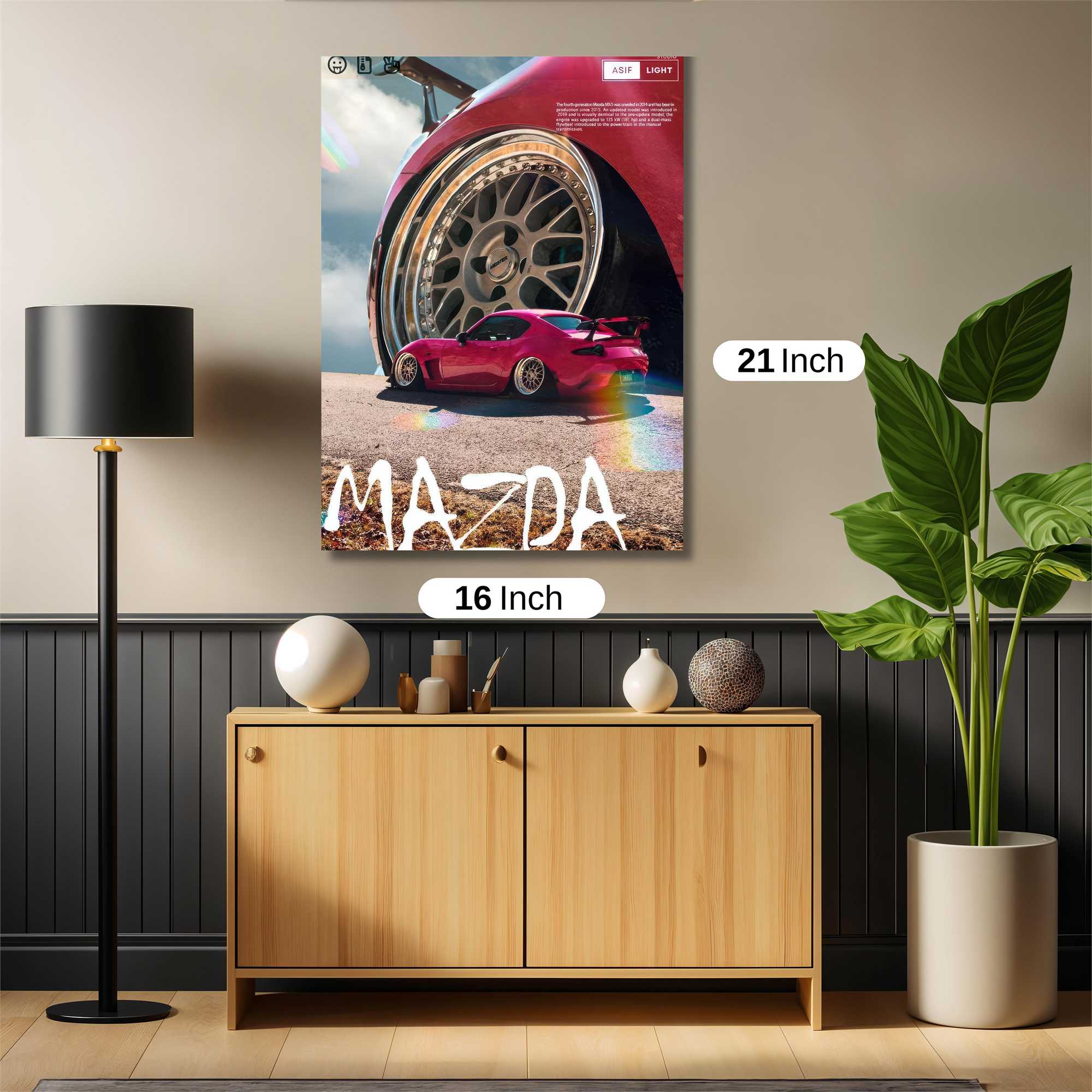 Mazda Marvel Safe Wall Magnetic / M