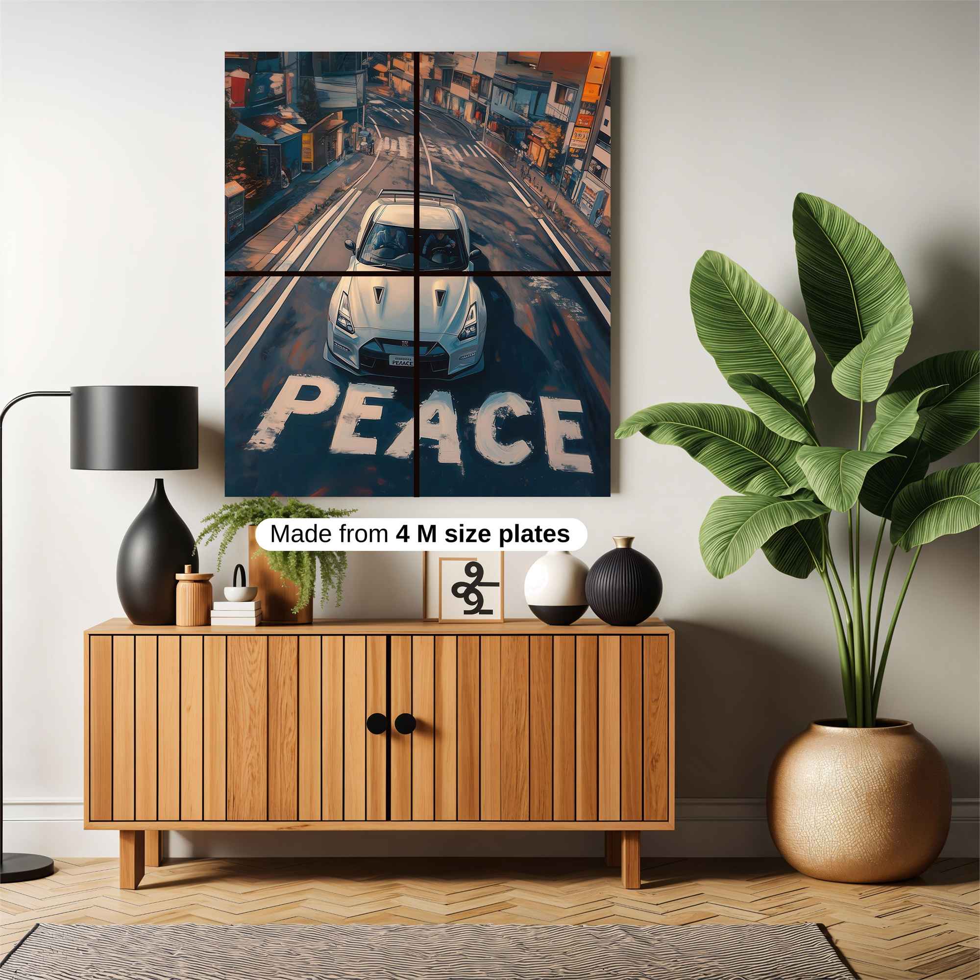 Skyline Serenity Safe Wall Magnetic / M