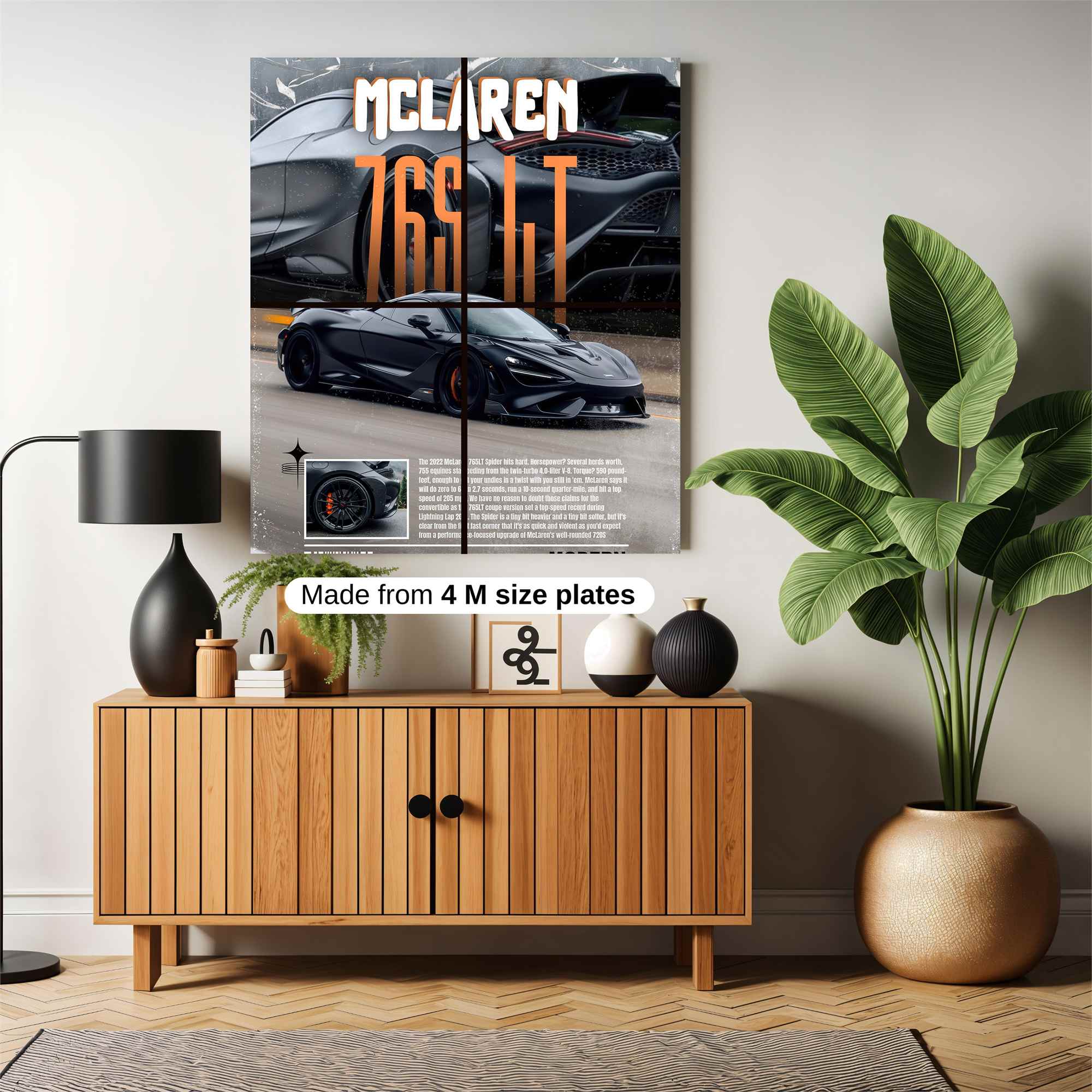 McLaren Majestic Safe Wall Magnetic / M
