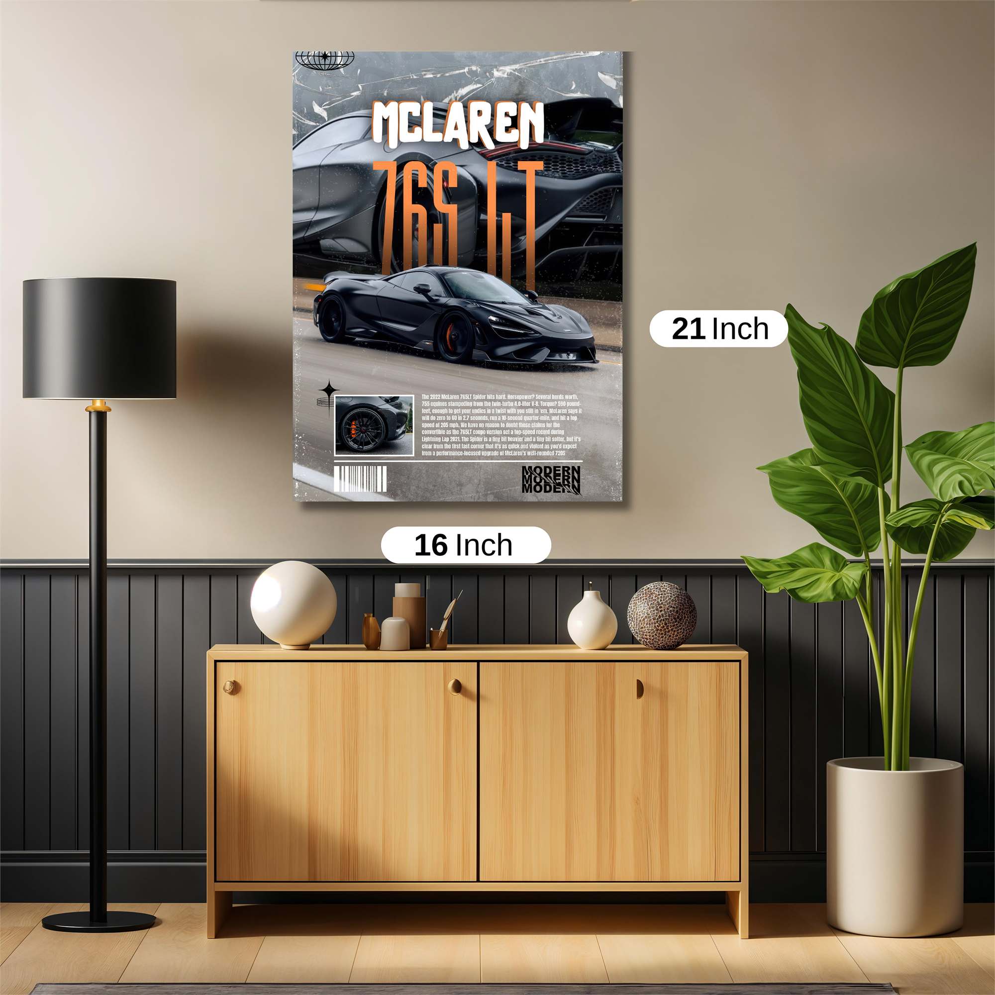 McLaren Majestic Safe Wall Magnetic / M
