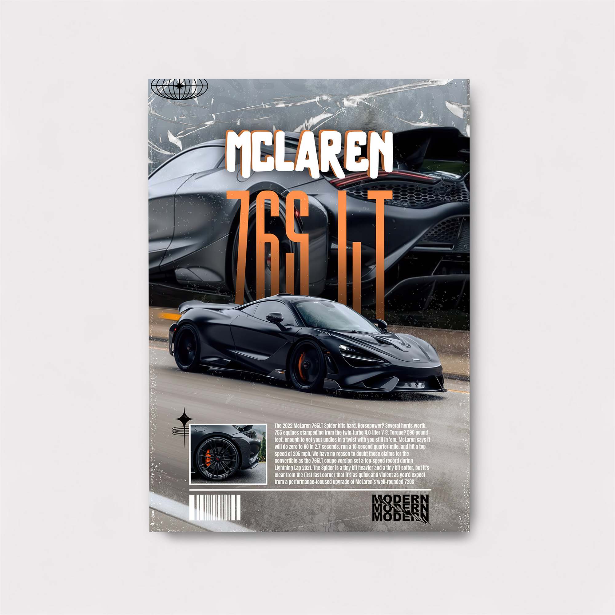 McLaren Majestic Safe Wall Magnetic / M
