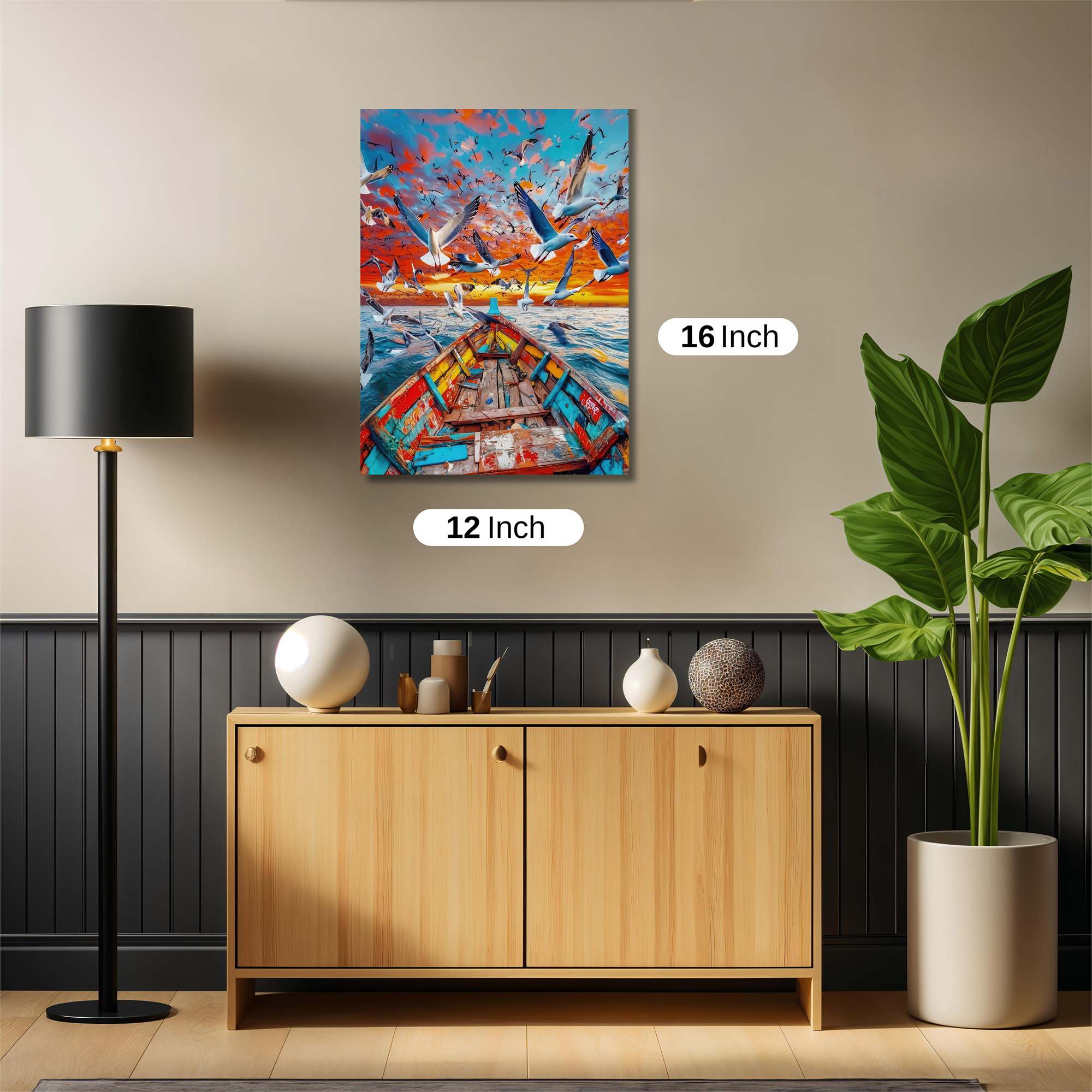 Seagull Serenity Safe Wall Magnetic / M