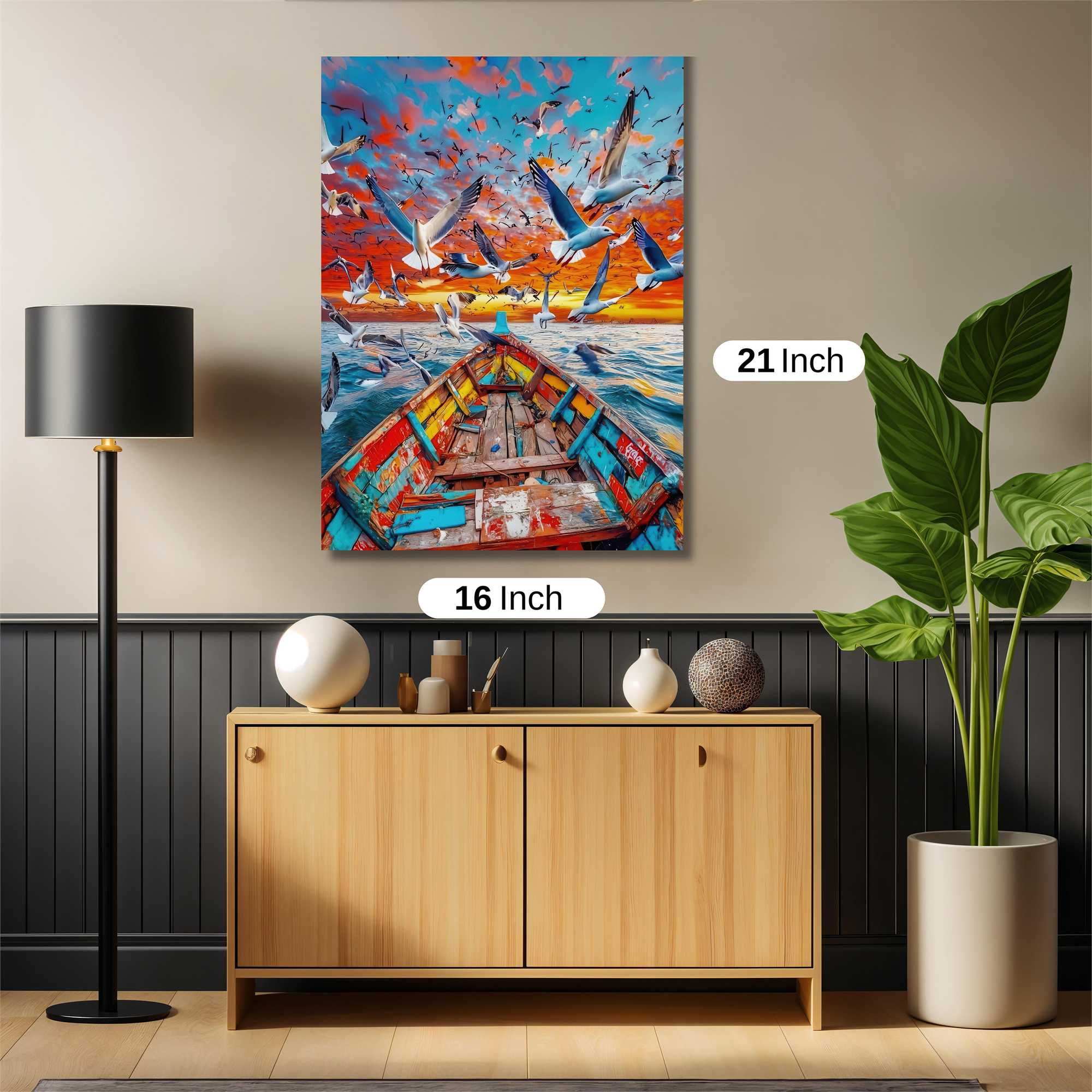 Seagull Serenity Safe Wall Magnetic / M
