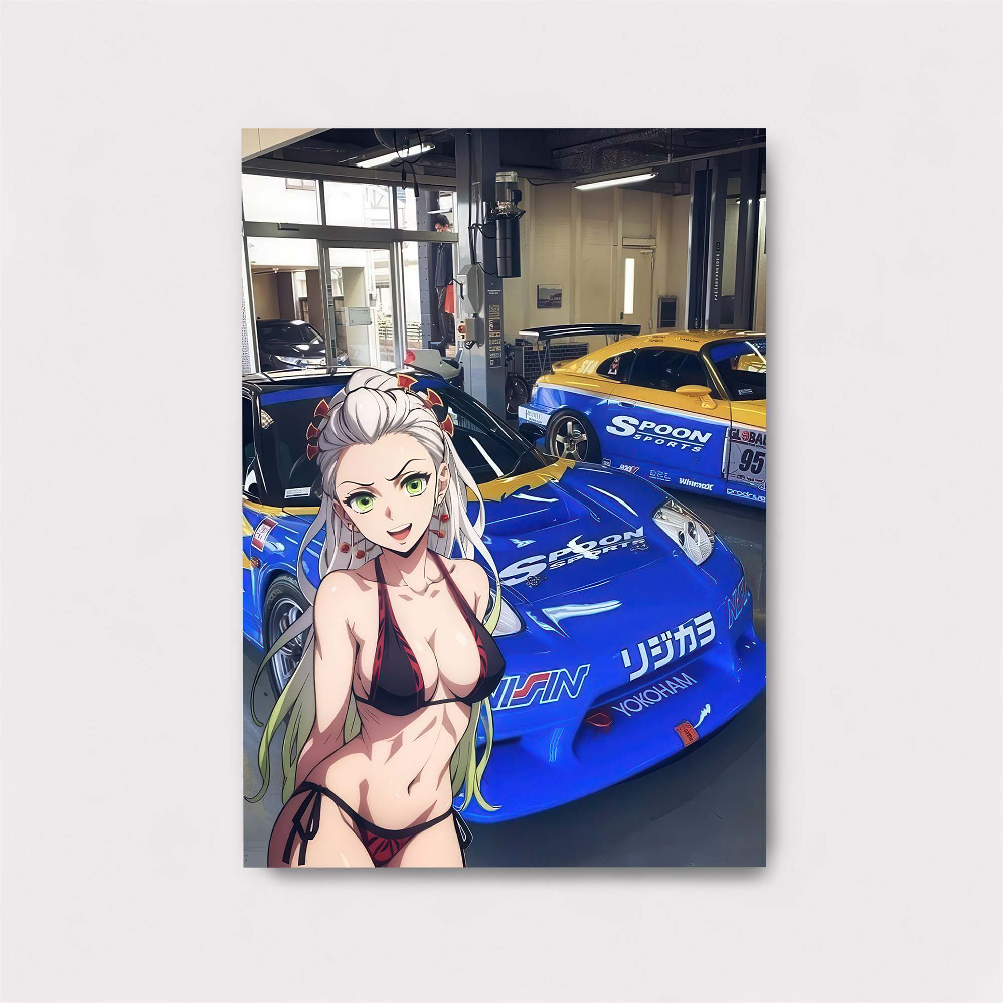 Racing Temptress Safe Wall Magnetic / M