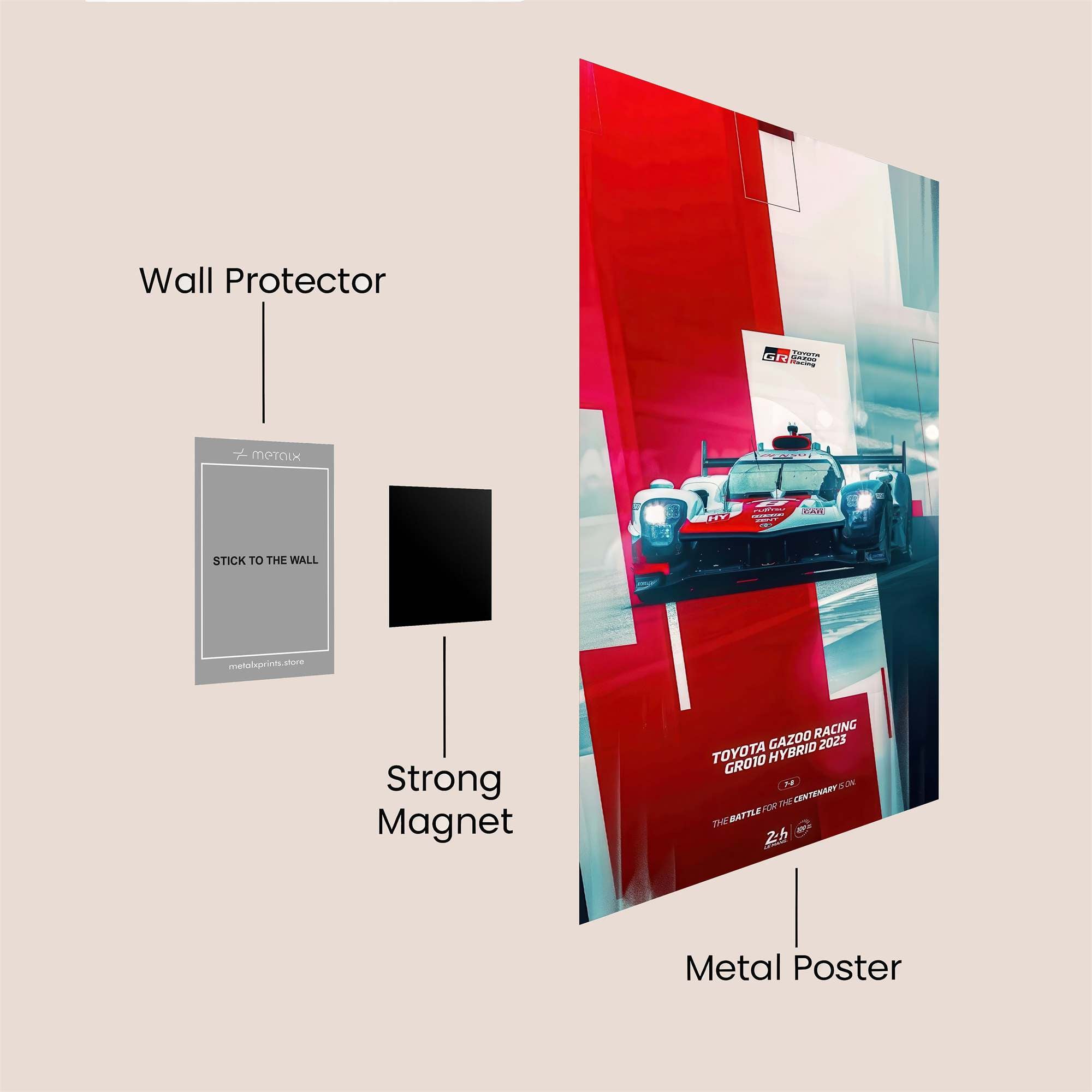 Toyota Thrill Safe Wall Magnetic / M