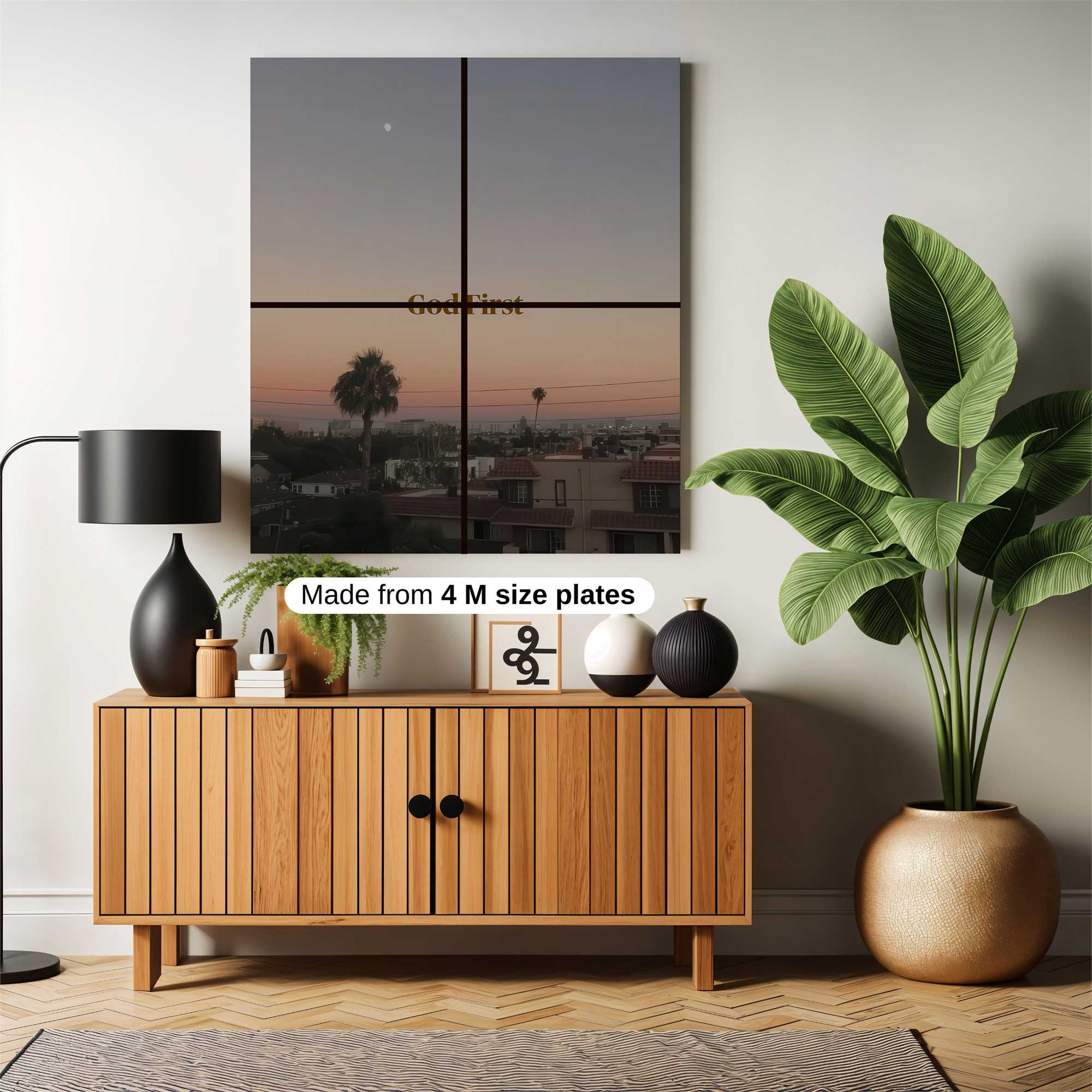 Sunset Serenity Safe Wall Magnetic / M