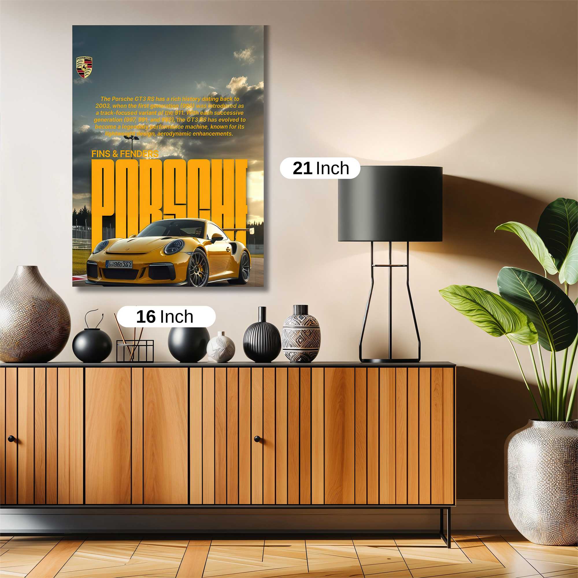 Porsche Passion Safe Wall Magnetic / M