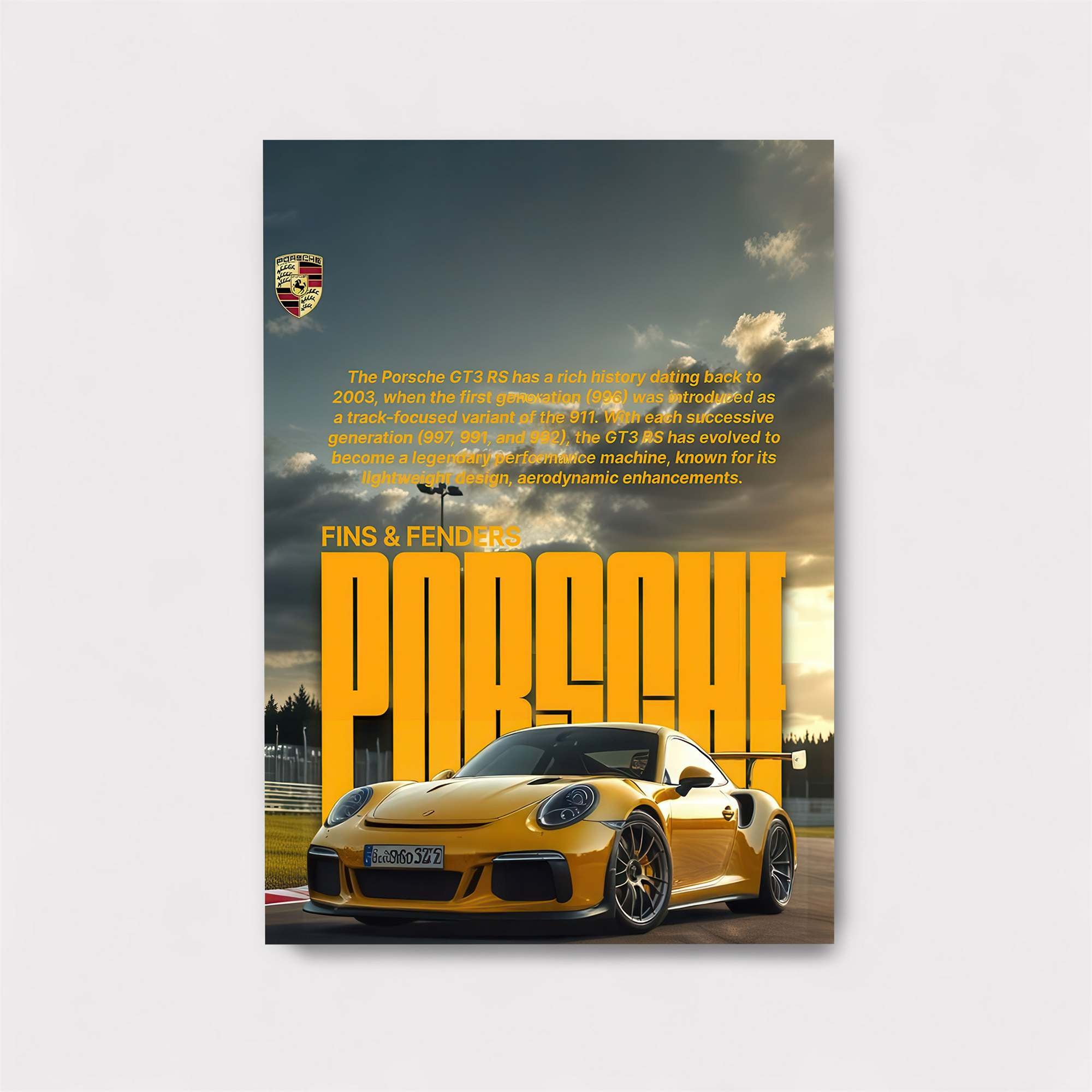 Porsche Passion Safe Wall Magnetic / M