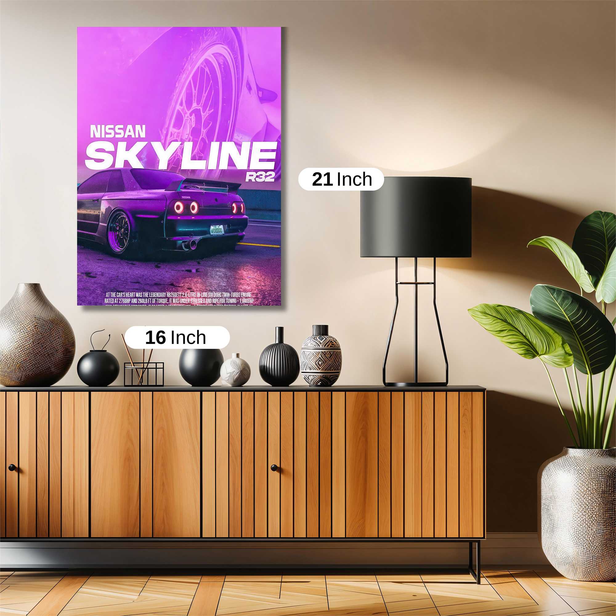 Skyline Serenity Safe Wall Magnetic / M