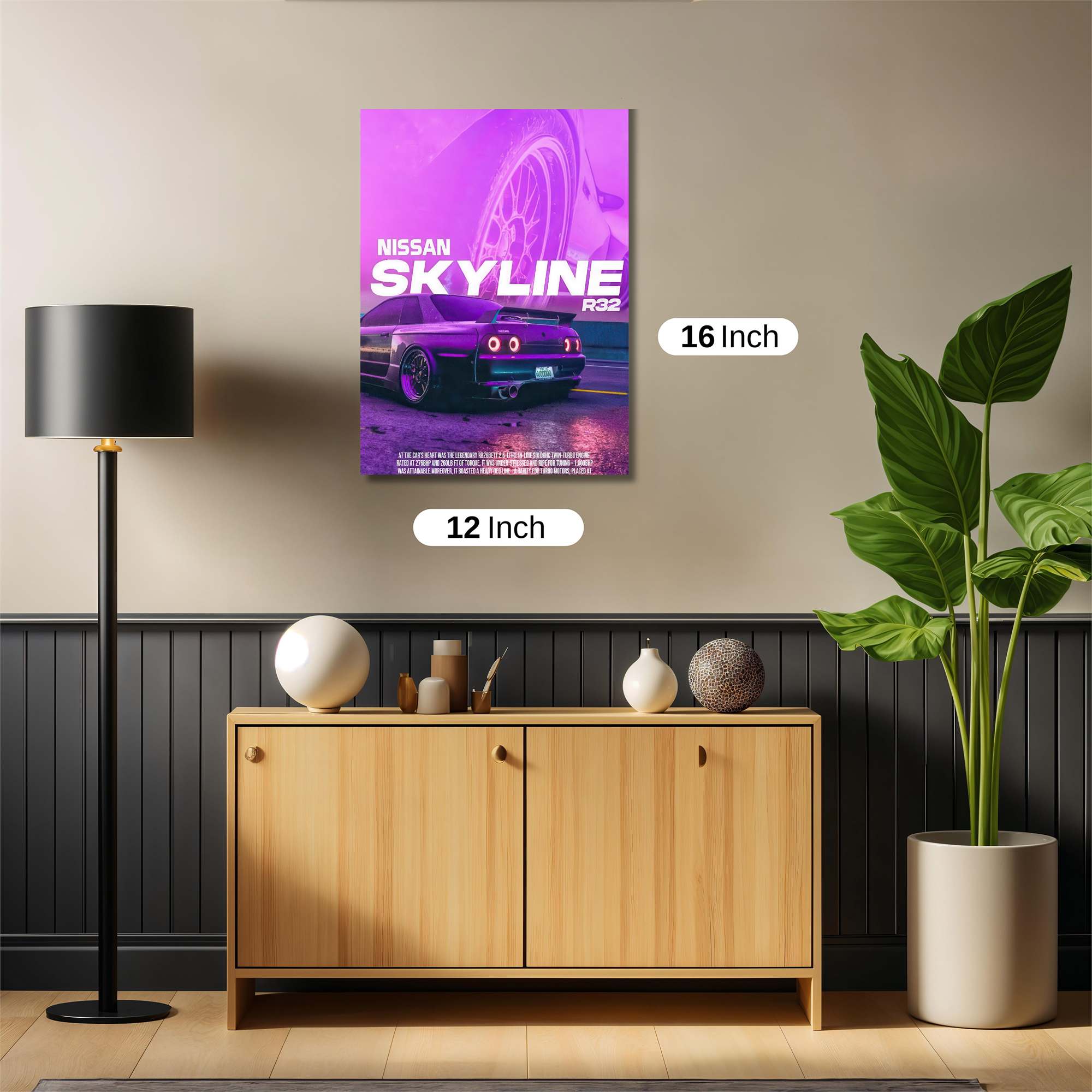 Skyline Serenity Safe Wall Magnetic / M