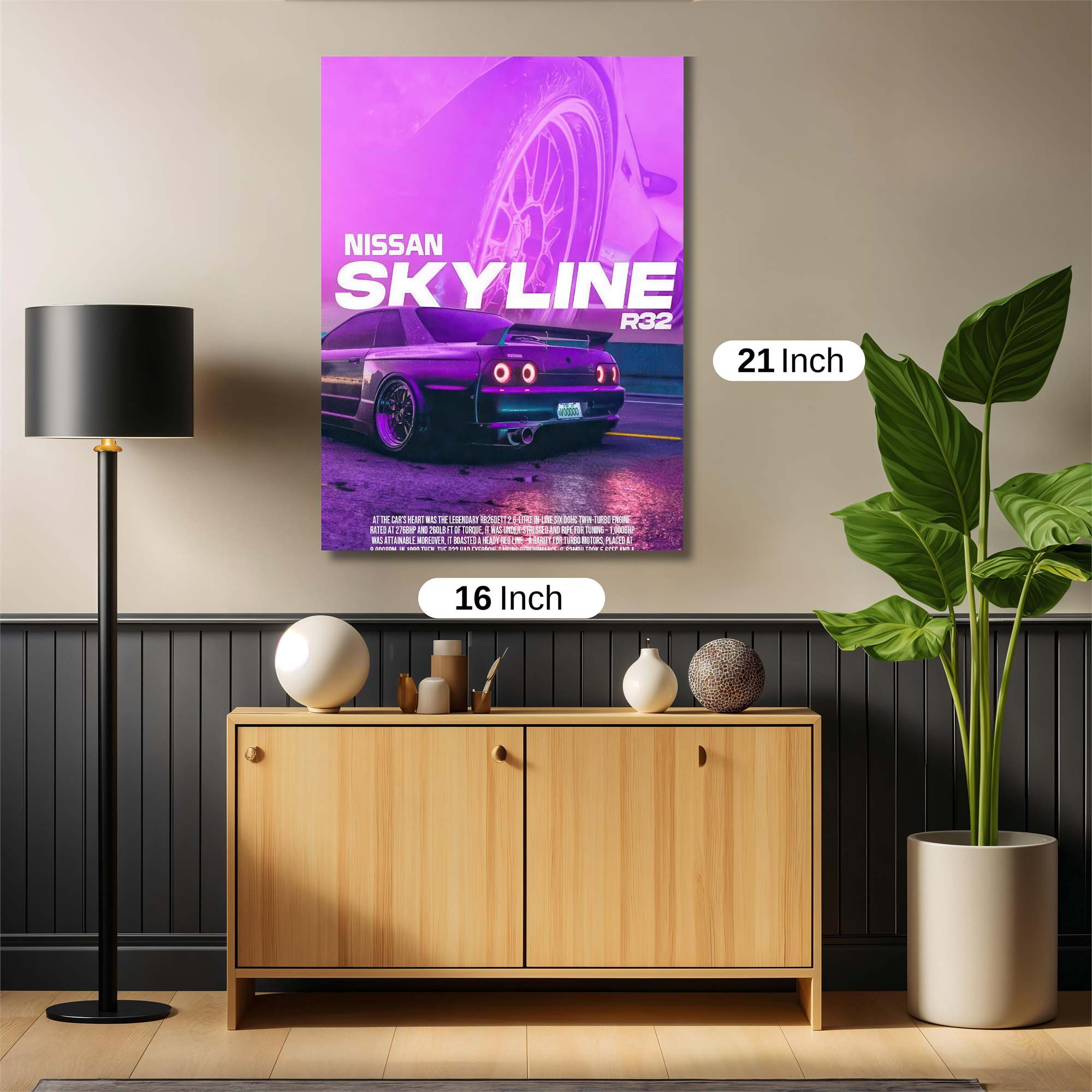 Skyline Serenity Safe Wall Magnetic / M