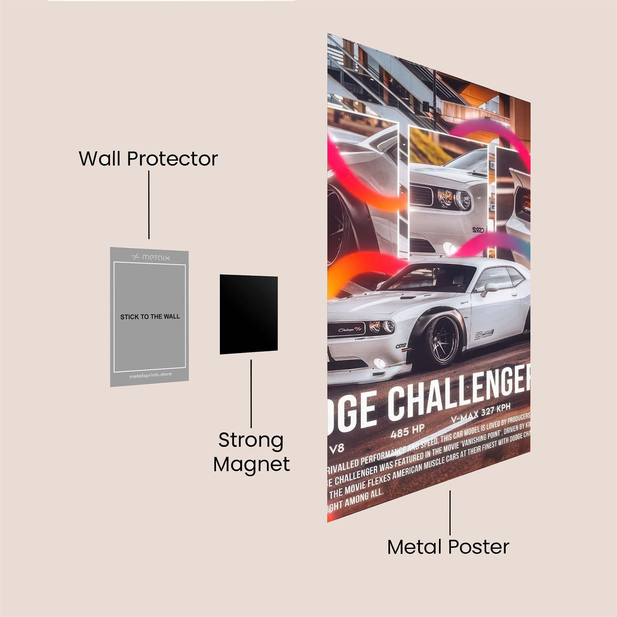 Challenger Thrill Safe Wall Magnetic / M