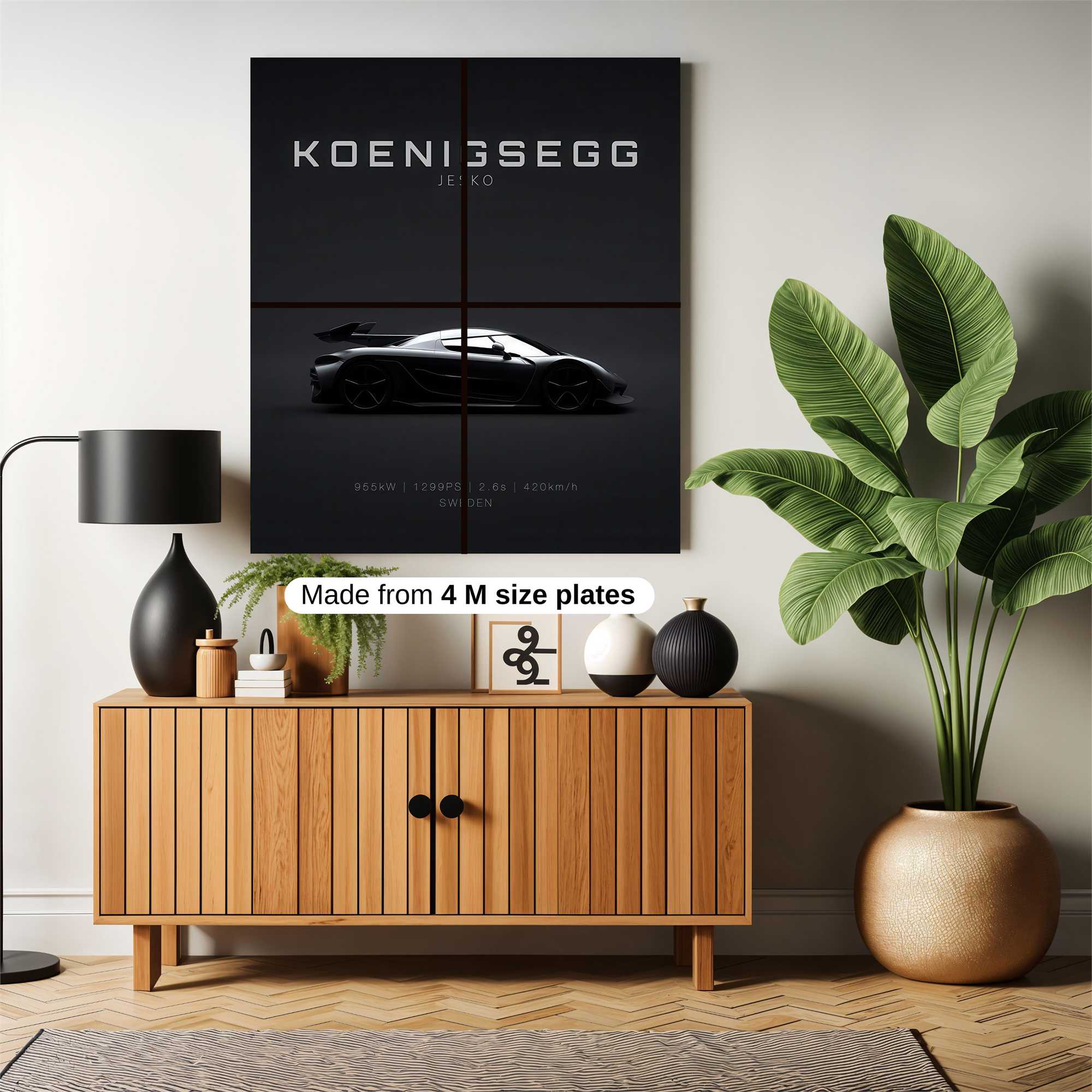 Koenigsegg Elegance Safe Wall Magnetic / M