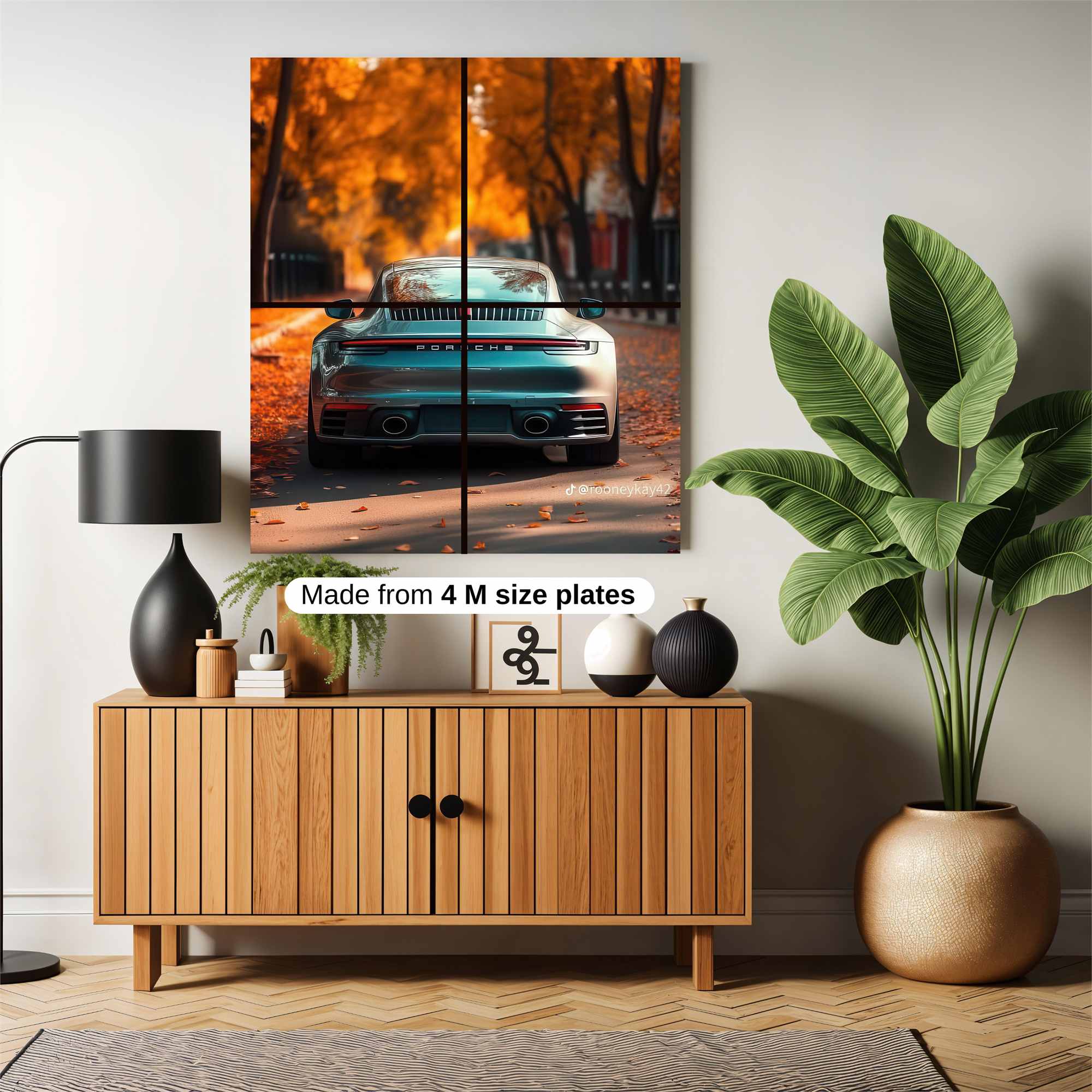 Porsche Serenity Safe Wall Magnetic / M