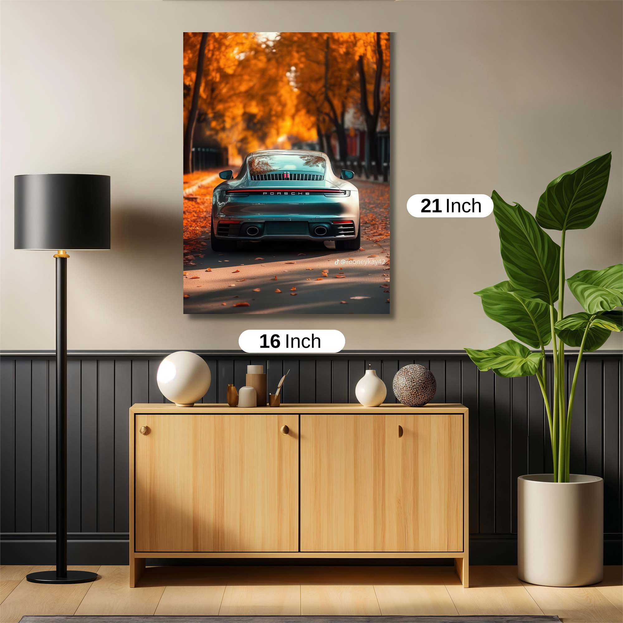 Porsche Serenity Safe Wall Magnetic / M