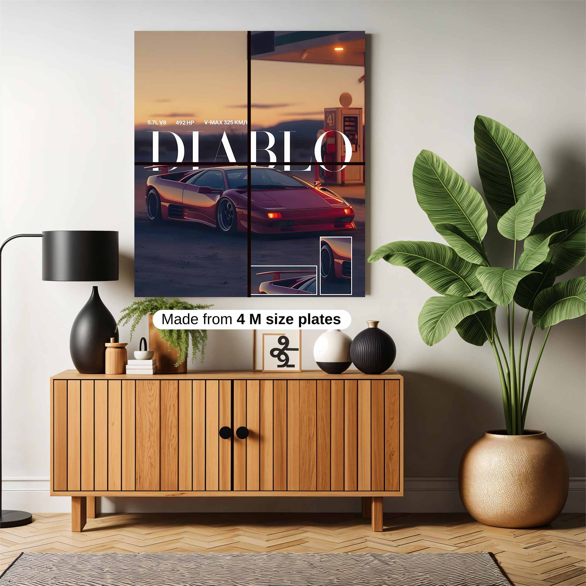 Diablo Dream Safe Wall Magnetic / M