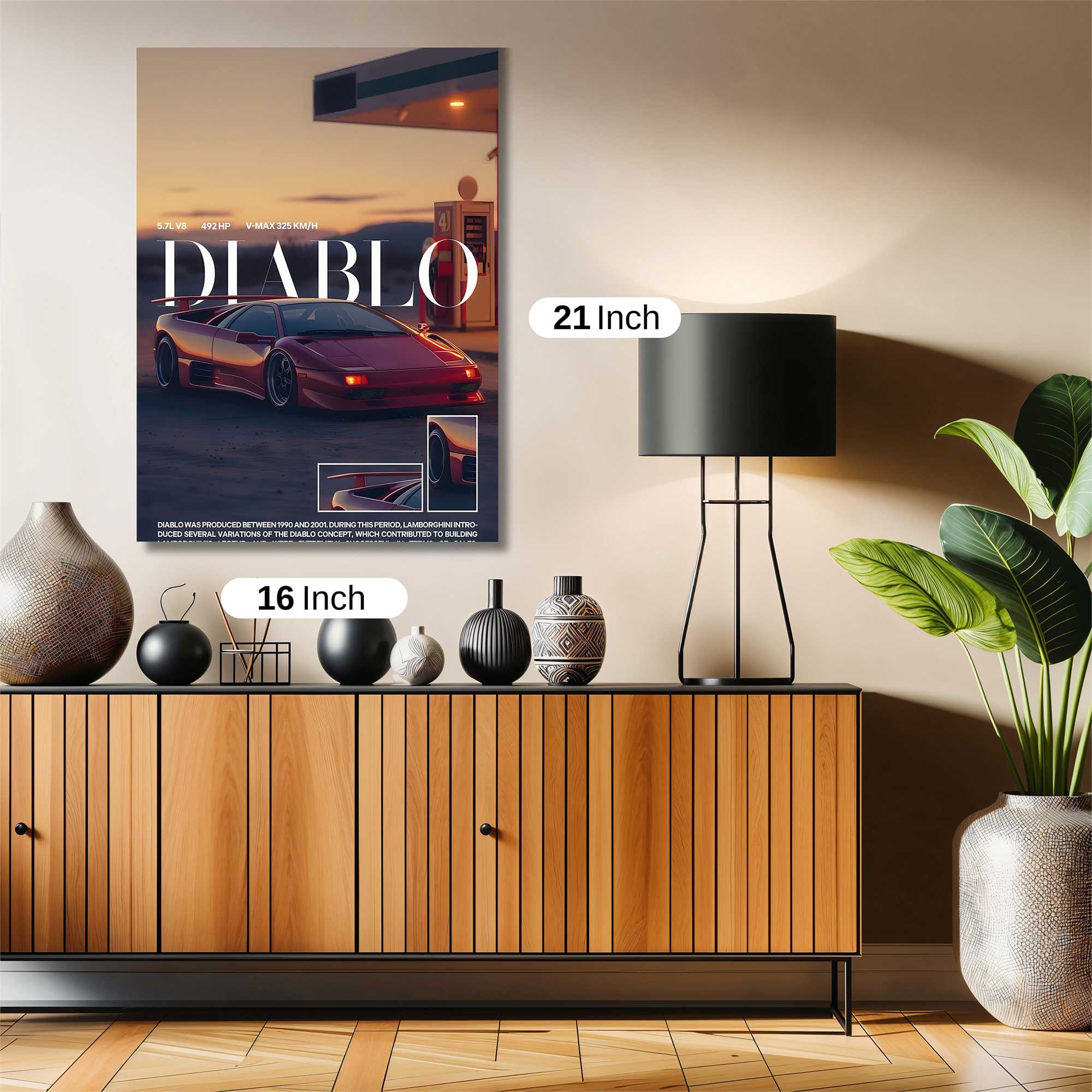 Diablo Dream Safe Wall Magnetic / M