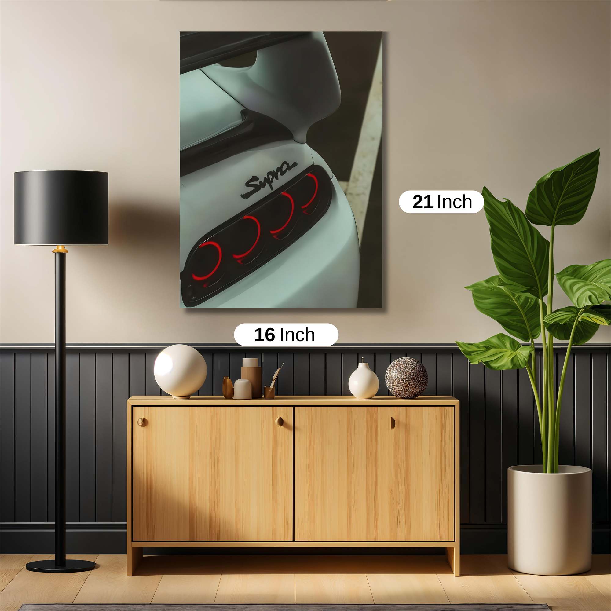 Supra Sleek Safe Wall Magnetic / M