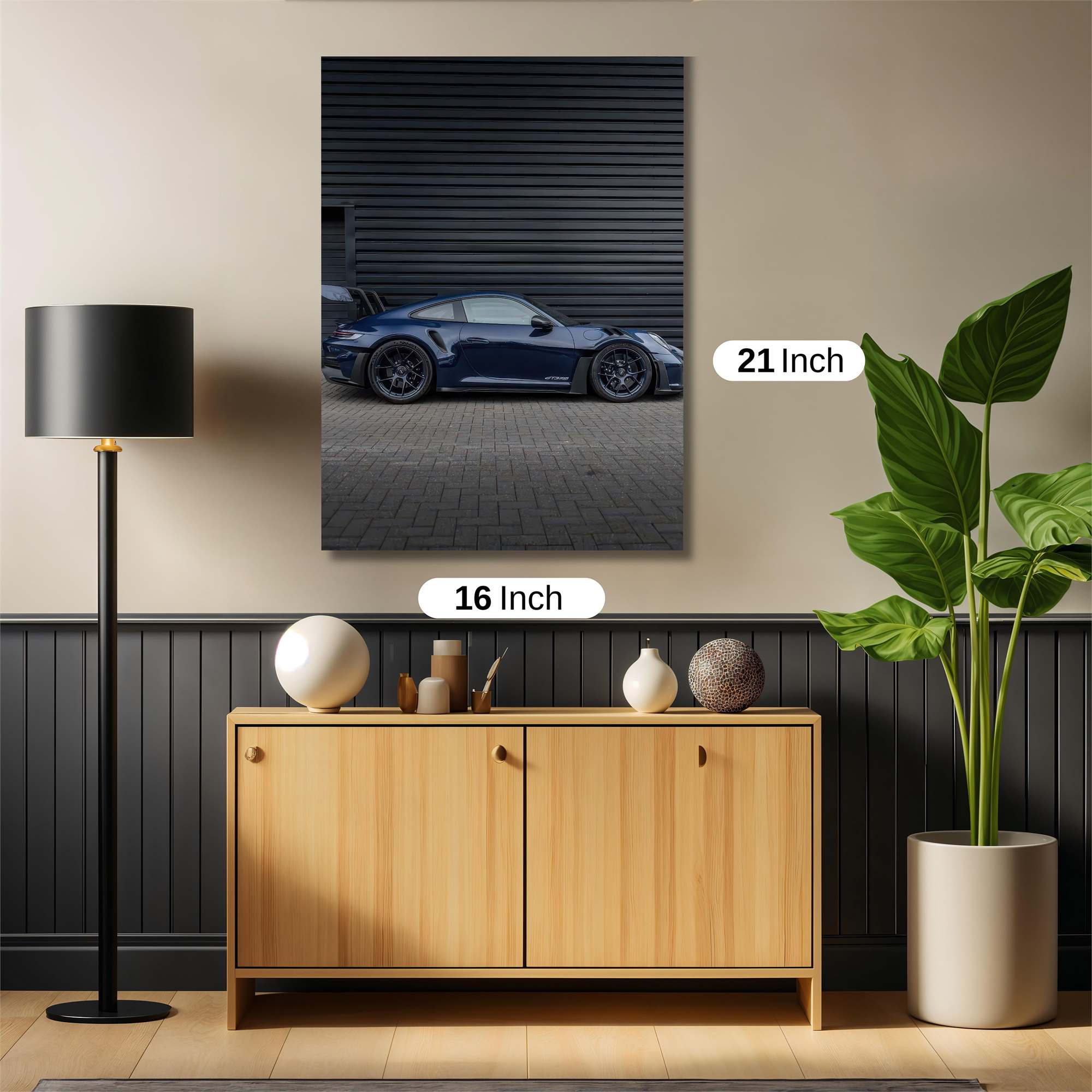 Porsche Serenity Safe Wall Magnetic / M