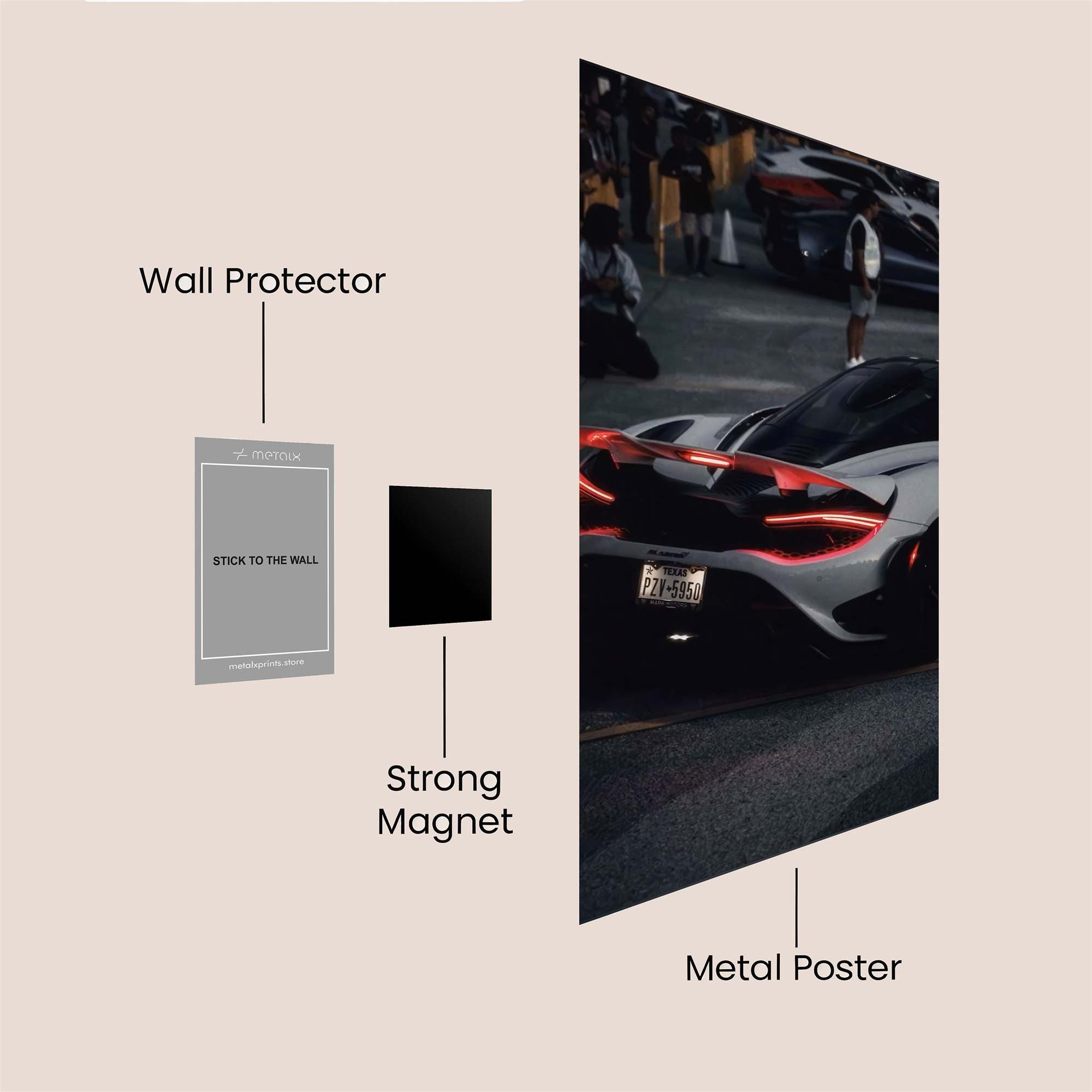 McLaren Menace Safe Wall Magnetic / M