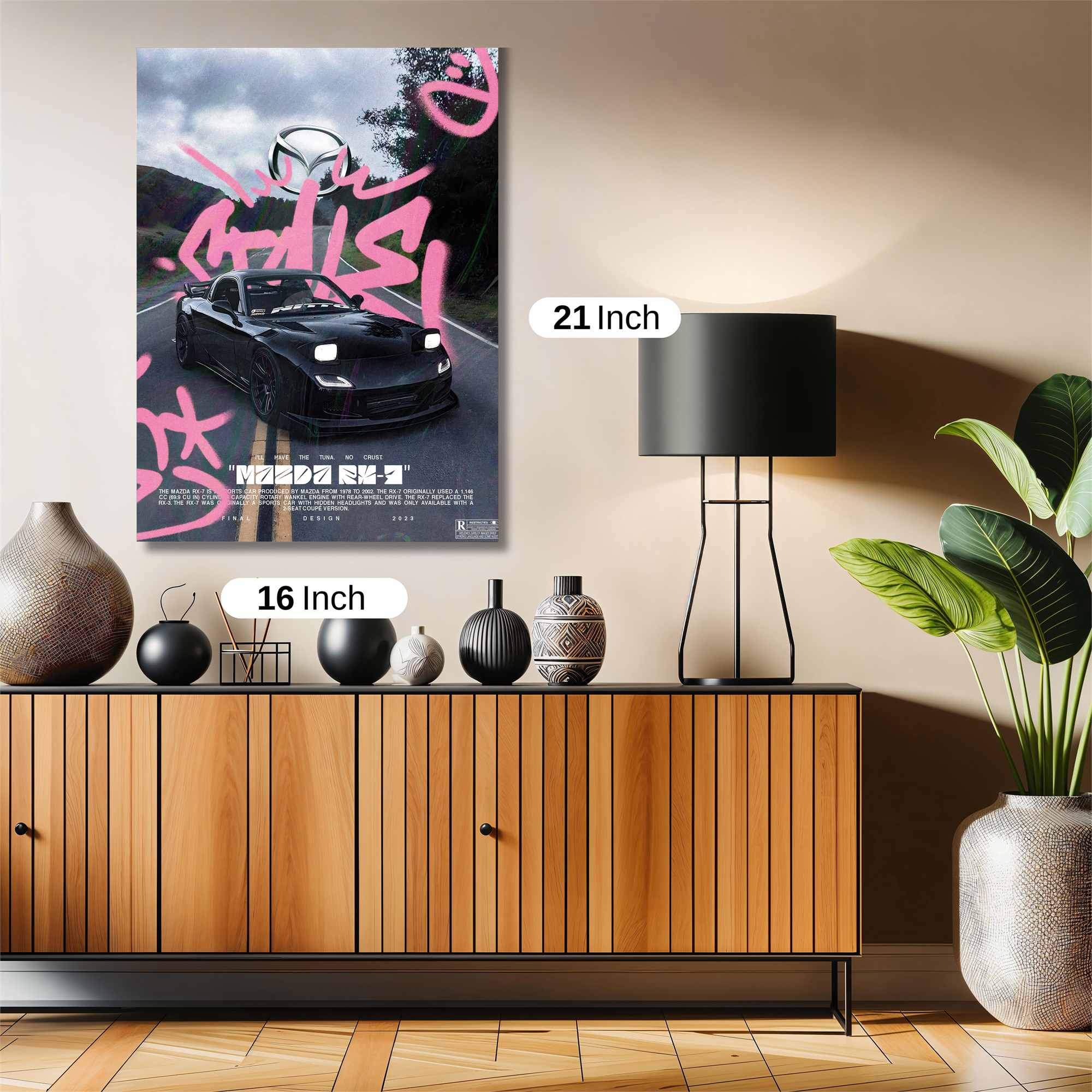 Mazda Maniac Safe Wall Magnetic / M