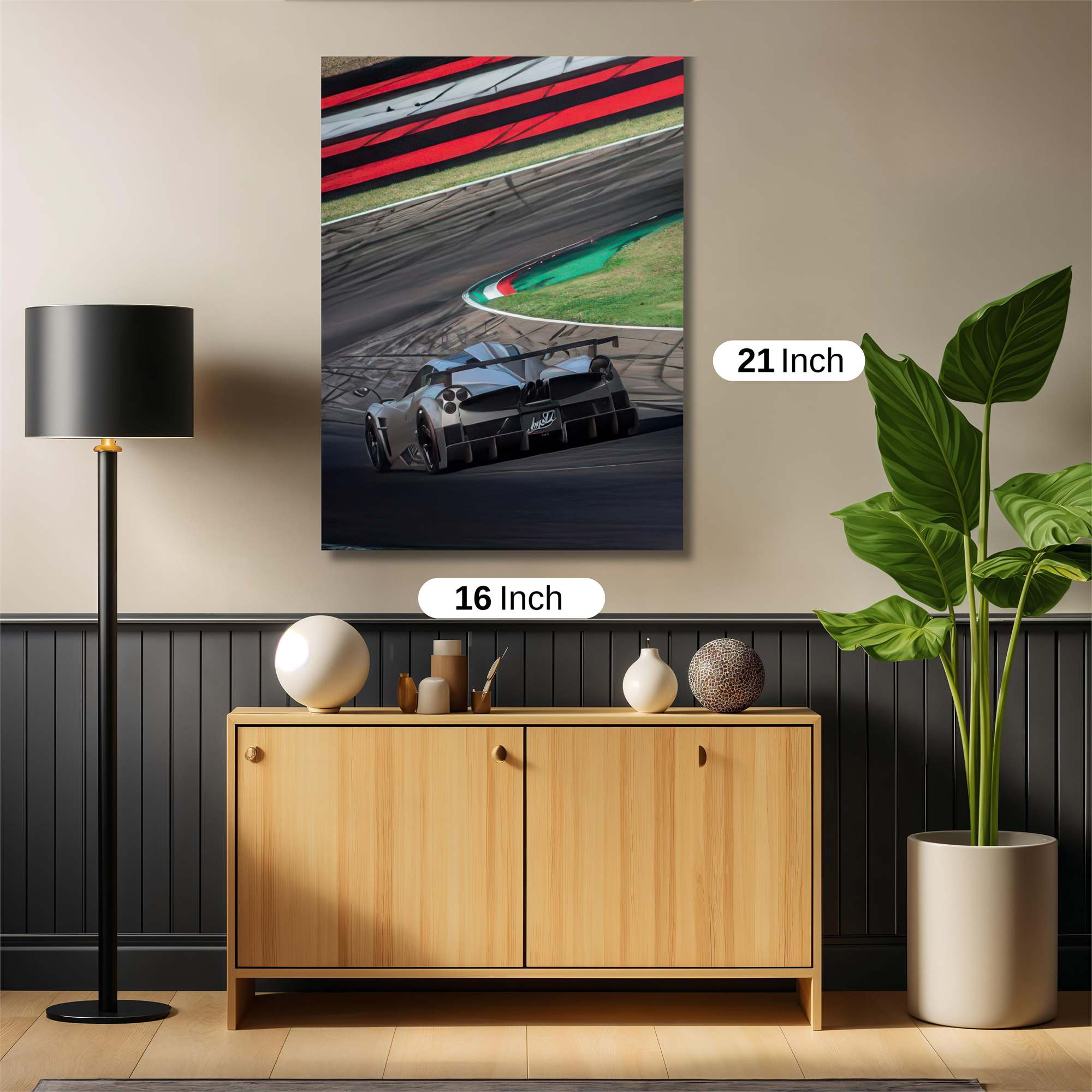 Race Thrill Safe Wall Magnetic / M