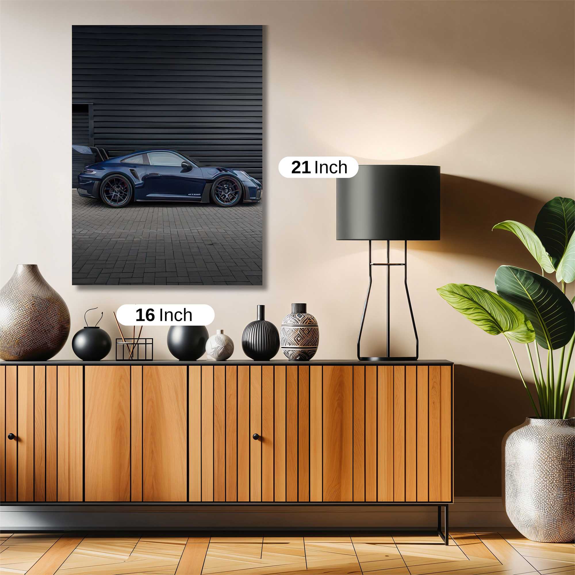 Porsche Menace Safe Wall Magnetic / M