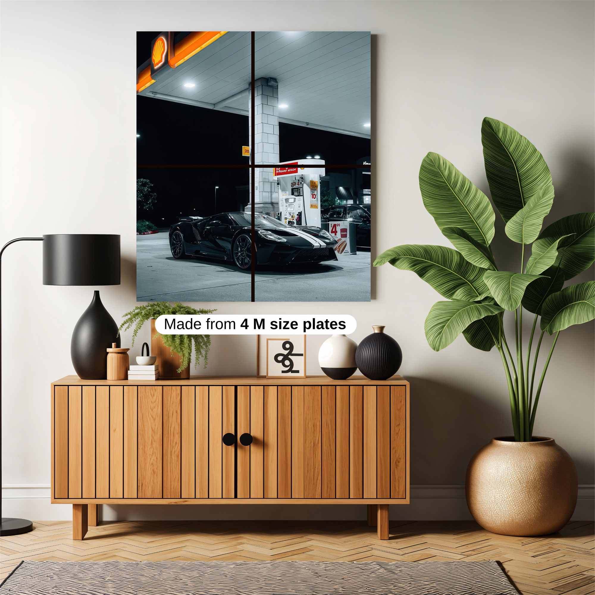 Night Sleek Safe Wall Magnetic / M