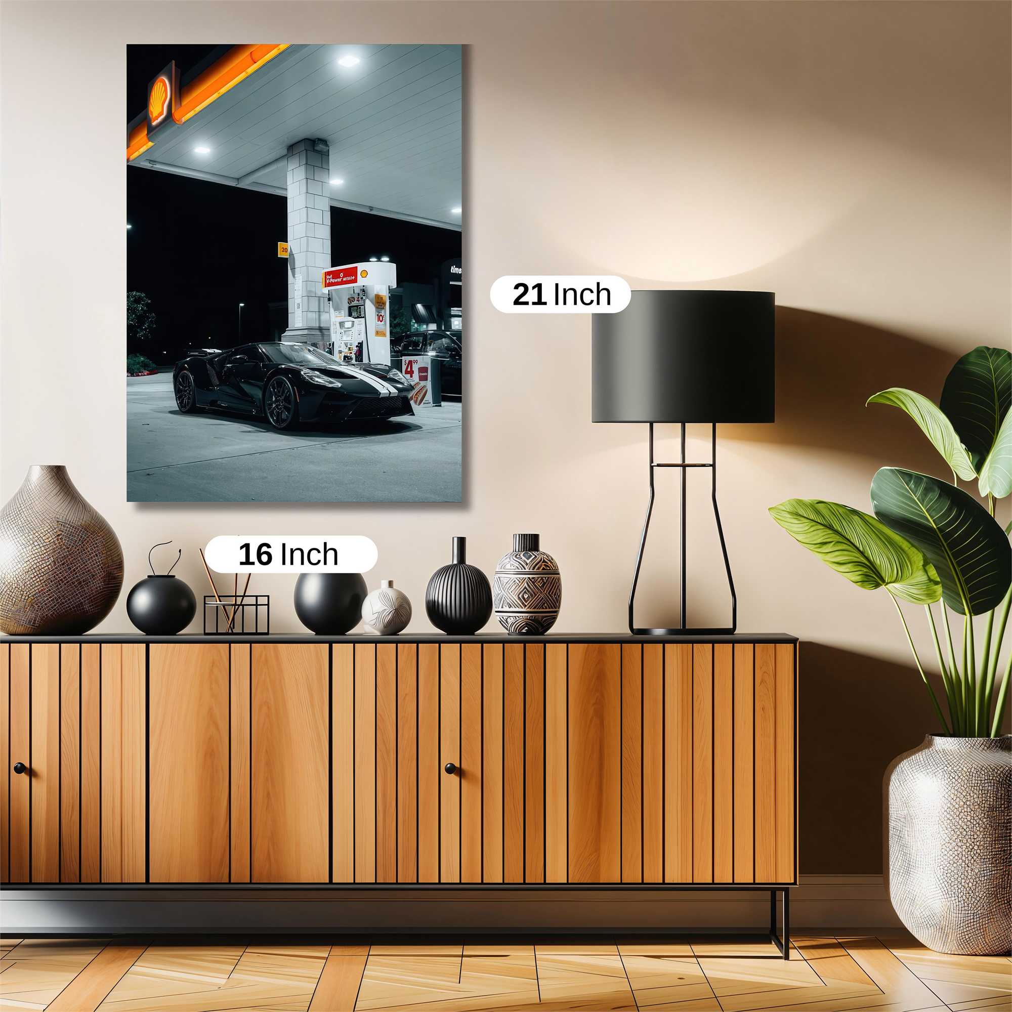 Night Sleek Safe Wall Magnetic / M