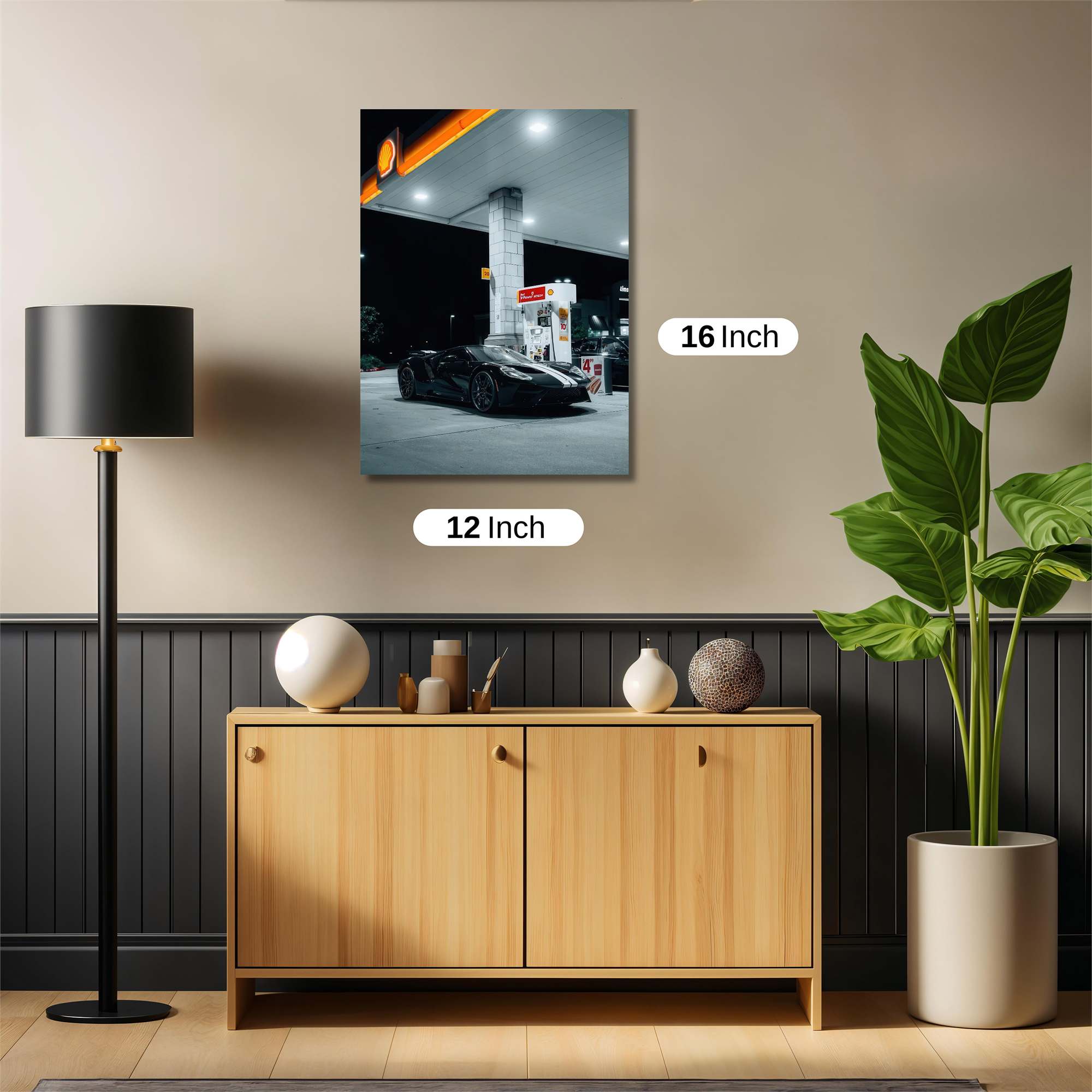 Night Sleek Safe Wall Magnetic / M