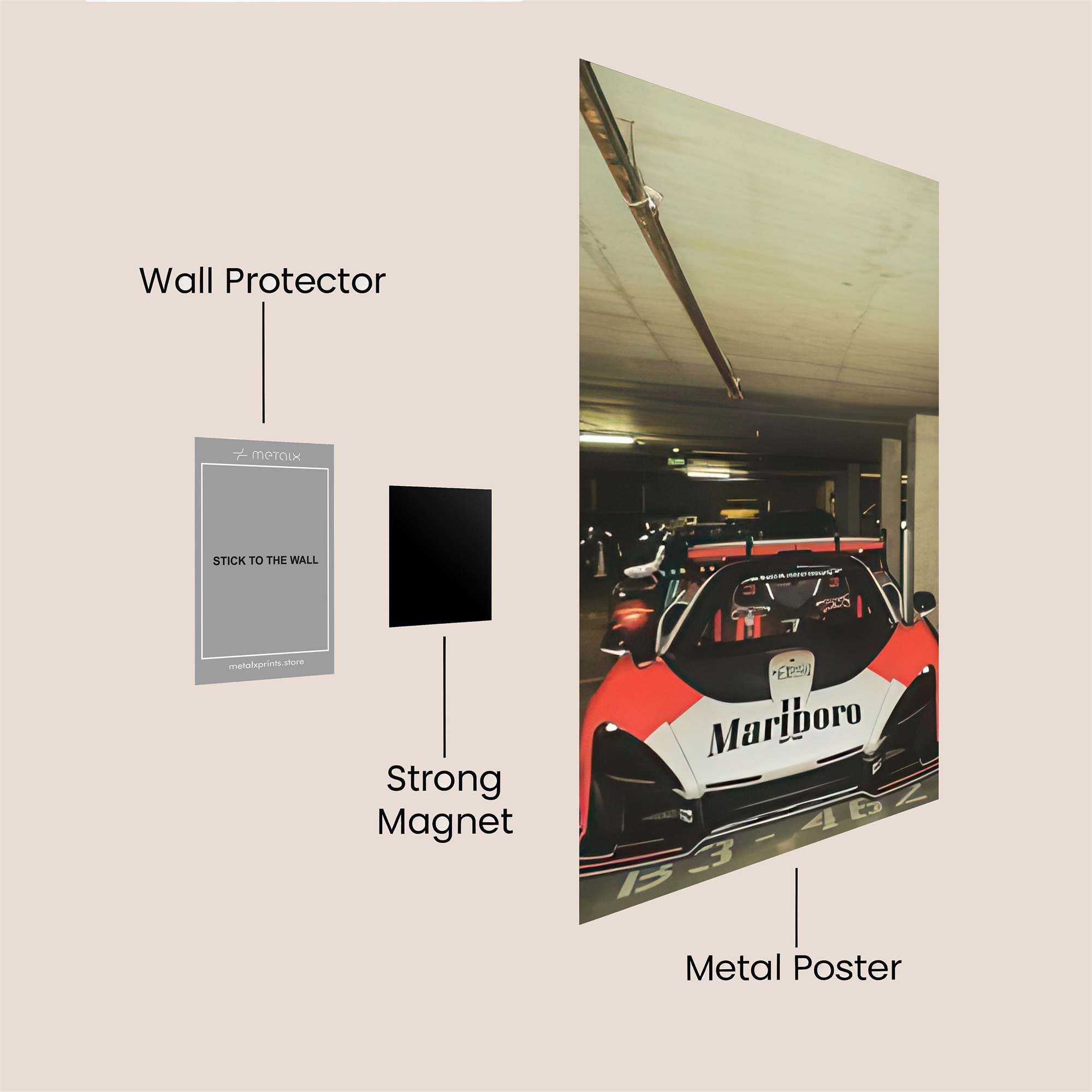 Senna Stealth Safe Wall Magnetic / M