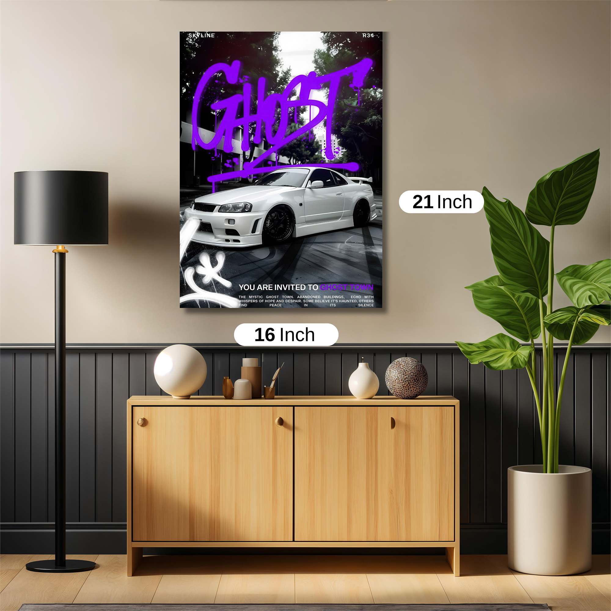 Ghost Whisper Safe Wall Magnetic / M