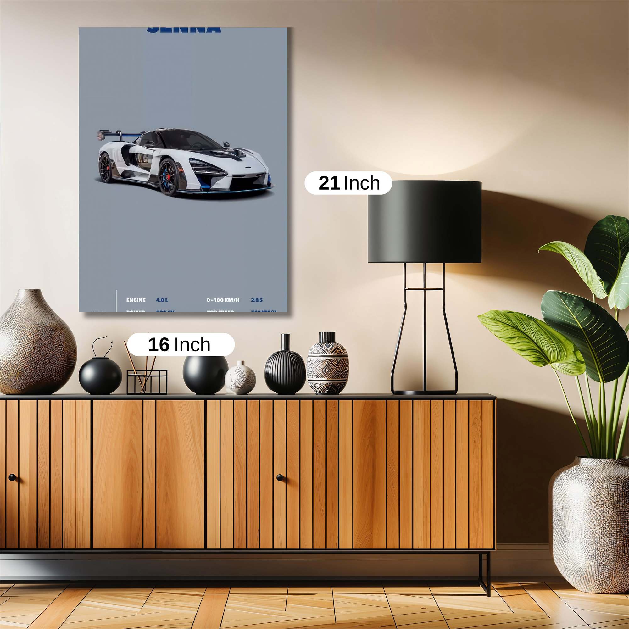 Senna Surge Safe Wall Magnetic / M