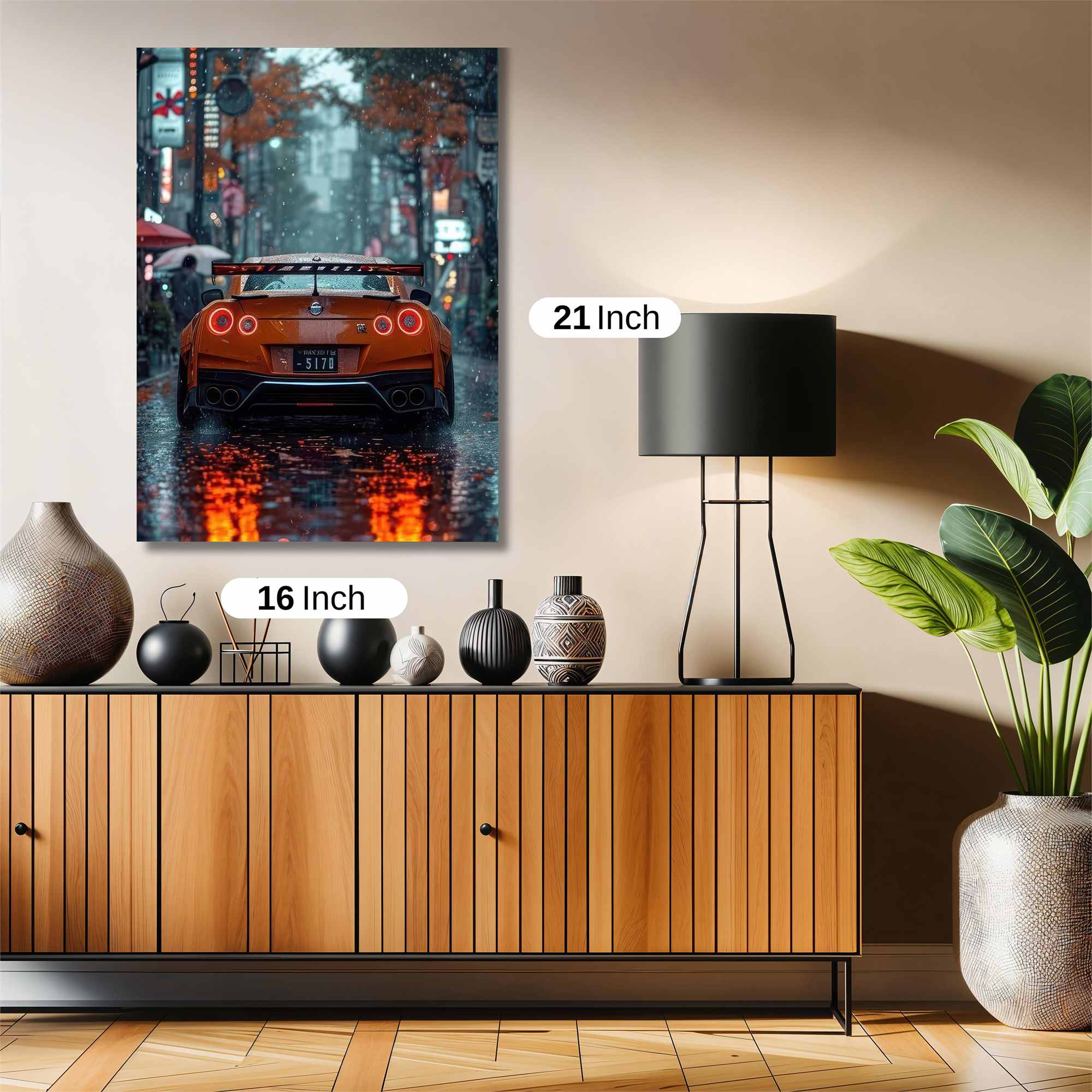 Godzilla Neon Safe Wall Magnetic / M