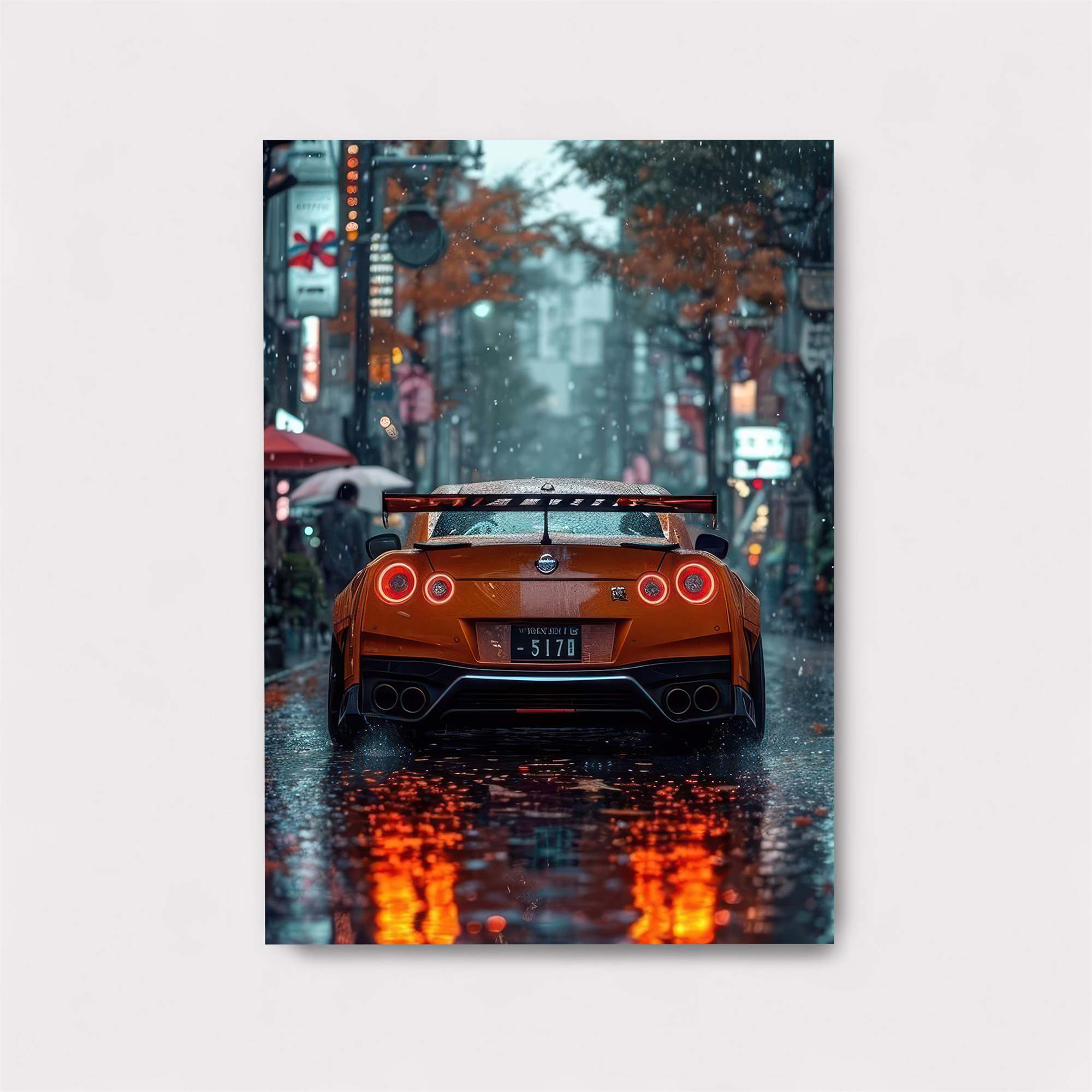 Godzilla Neon Safe Wall Magnetic / M