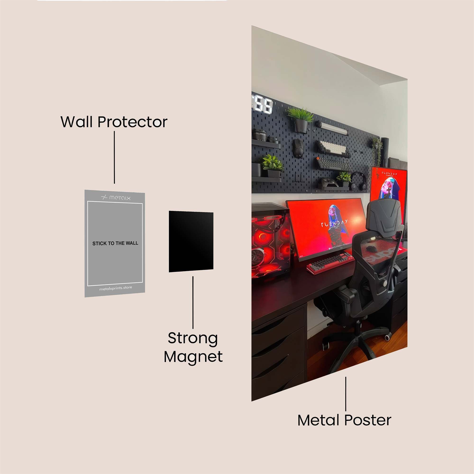 Cyberpunk Serenity Safe Wall Magnetic / M