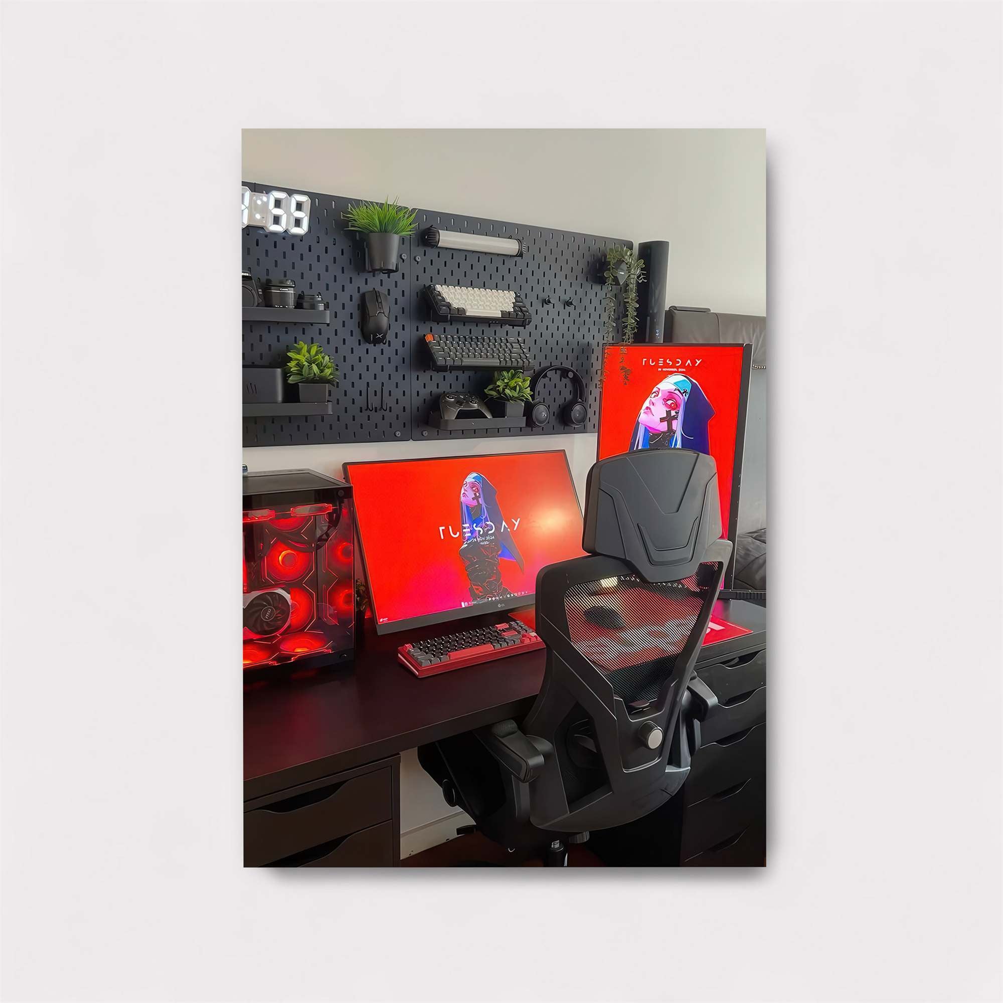 Cyberpunk Serenity Safe Wall Magnetic / M