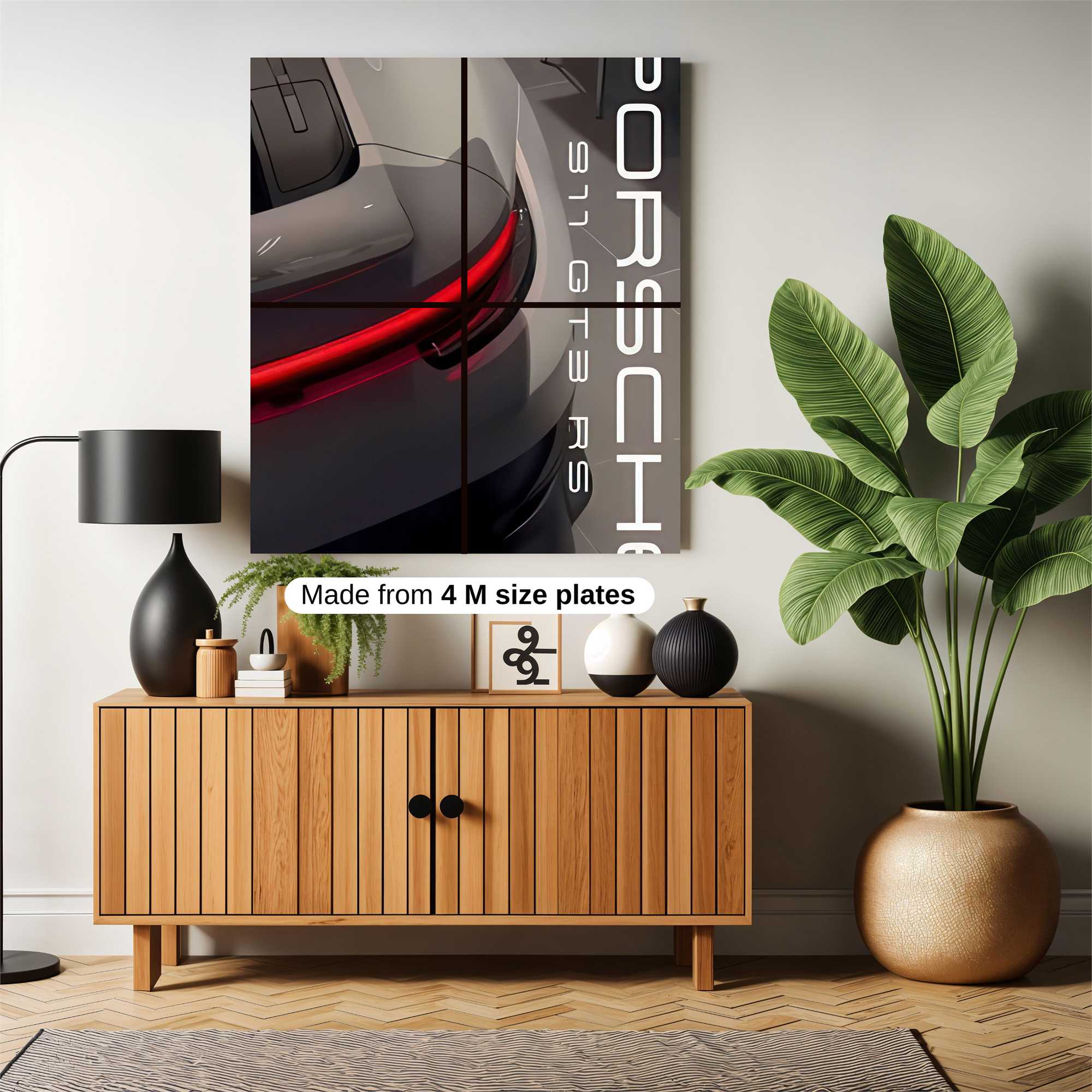 Porsche Sleek Safe Wall Magnetic / M