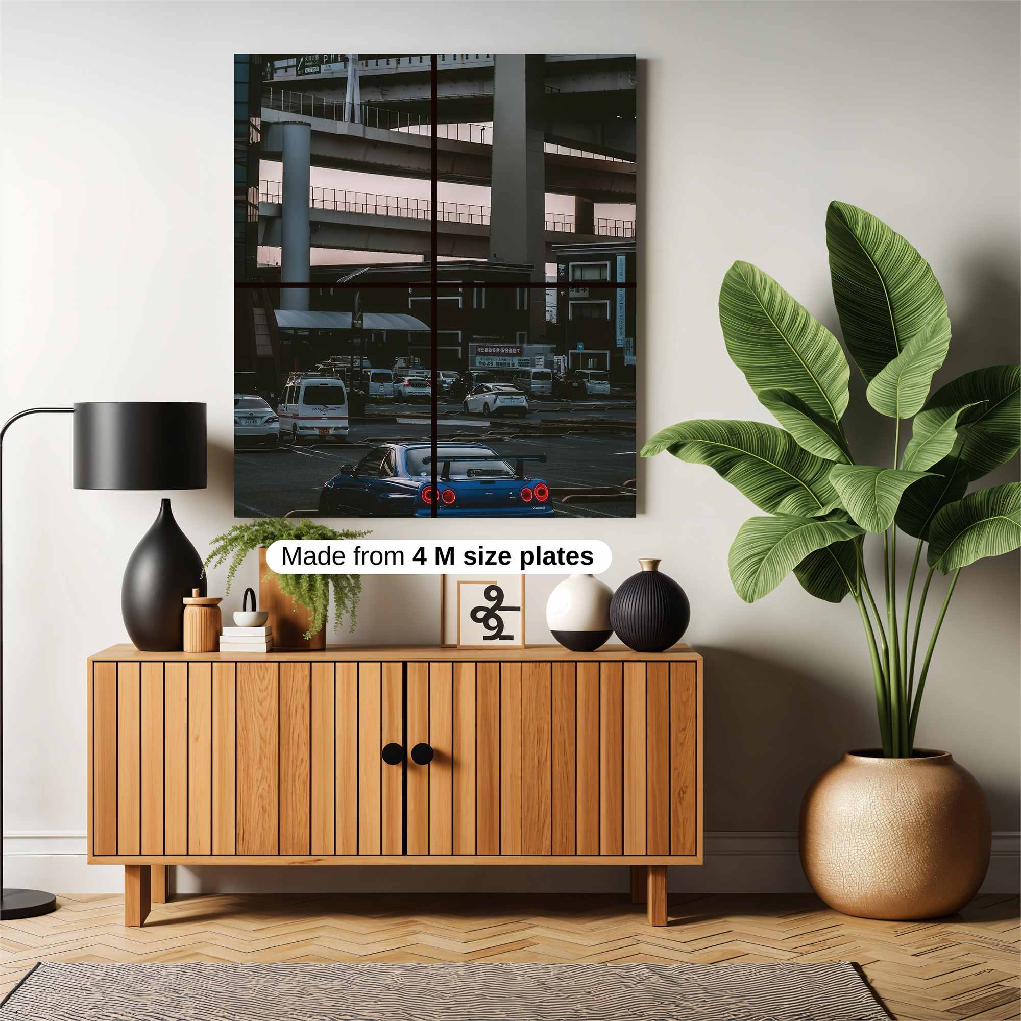 Skyline Serenity Safe Wall Magnetic / M