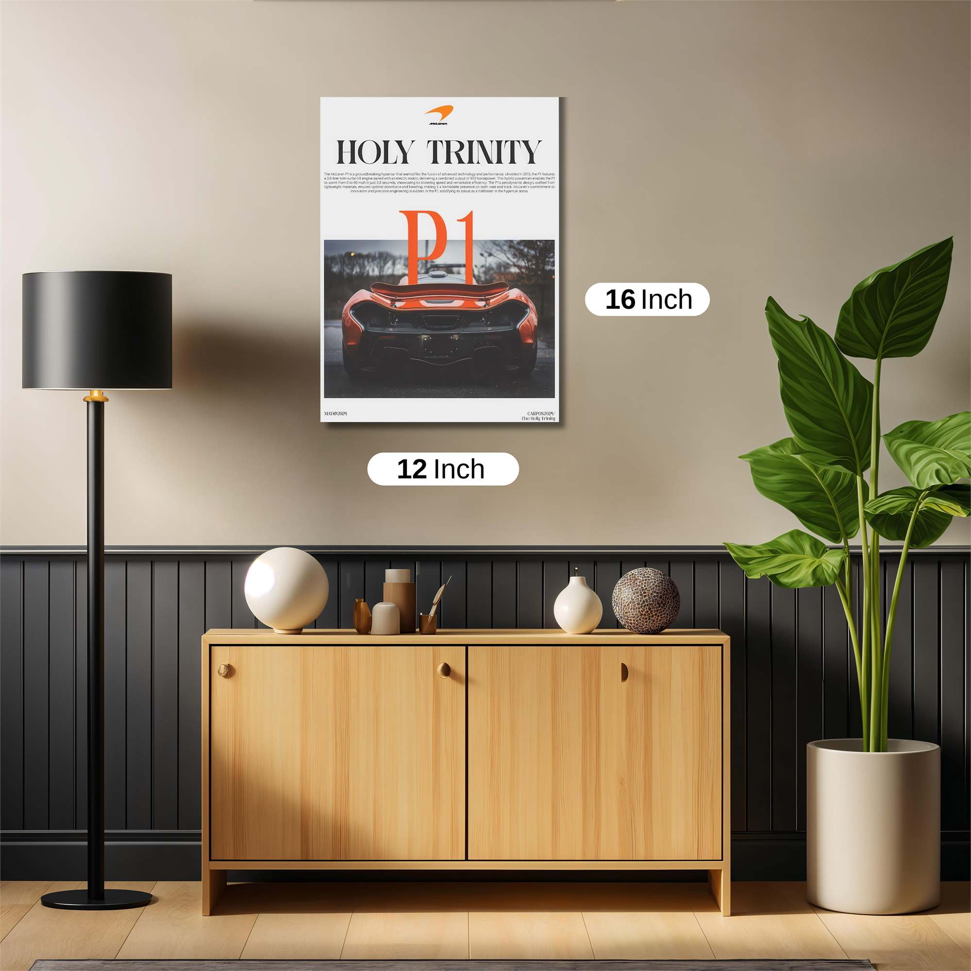 McLaren Majesty Safe Wall Magnetic / M
