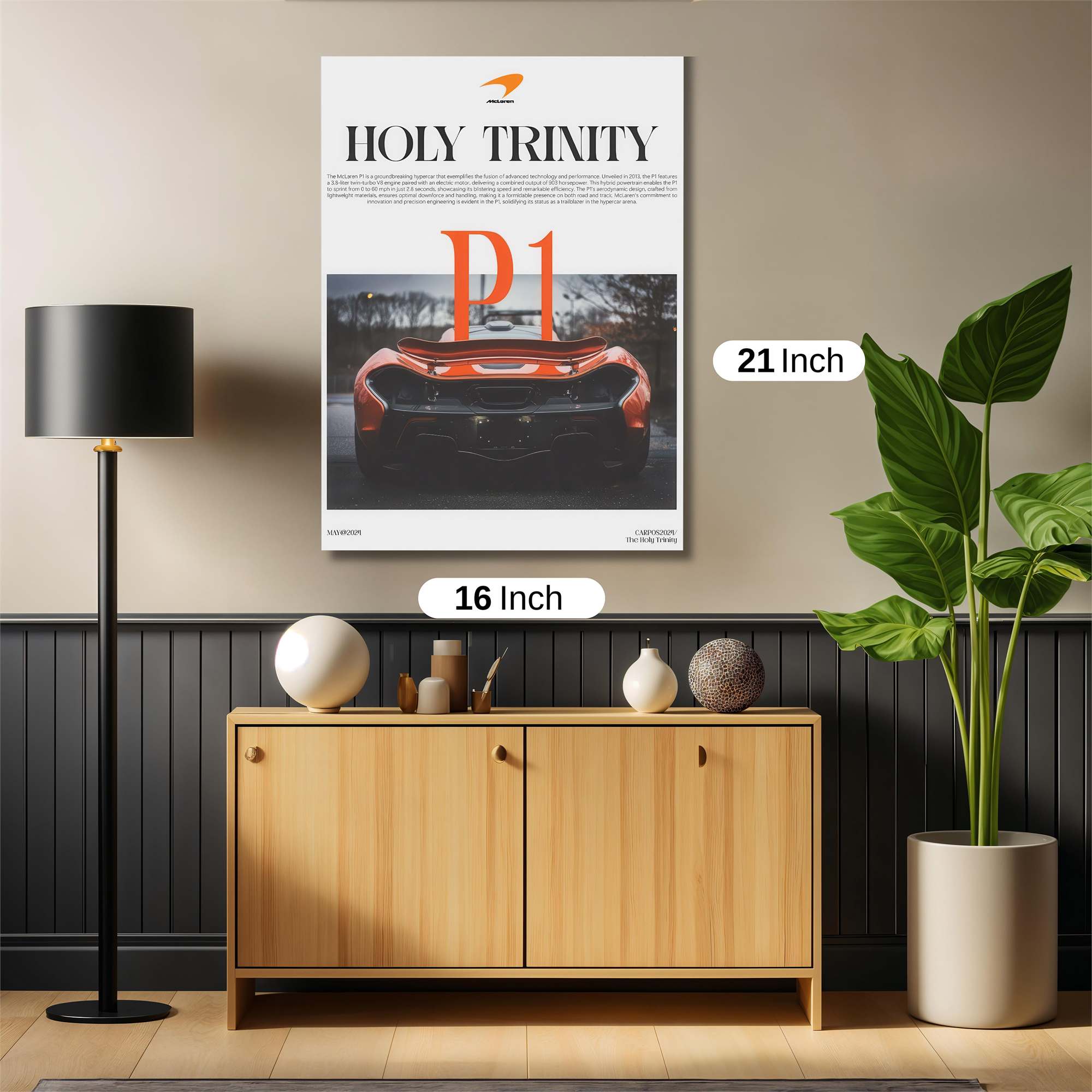 McLaren Majesty Safe Wall Magnetic / M