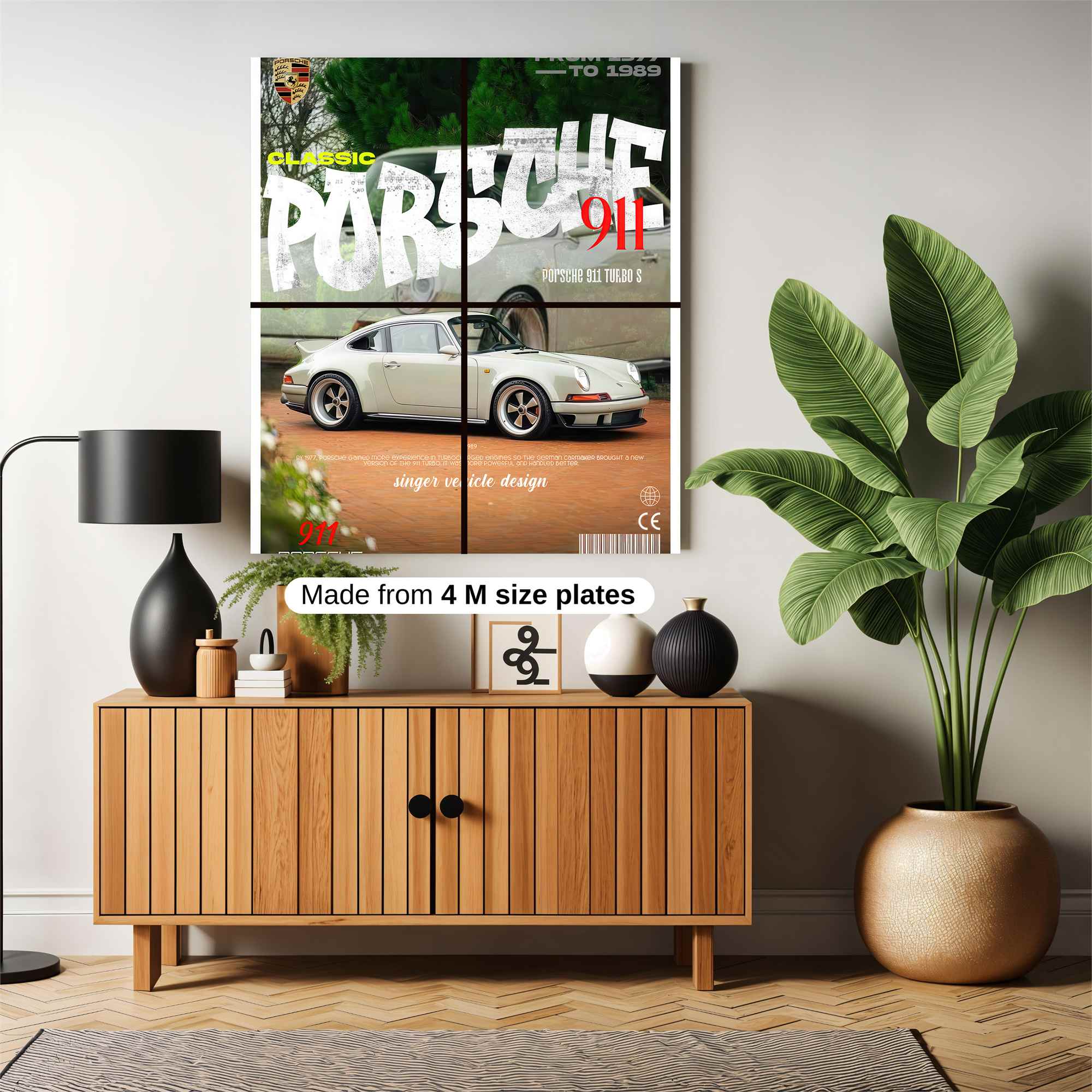 Porsche Passion Safe Wall Magnetic / M