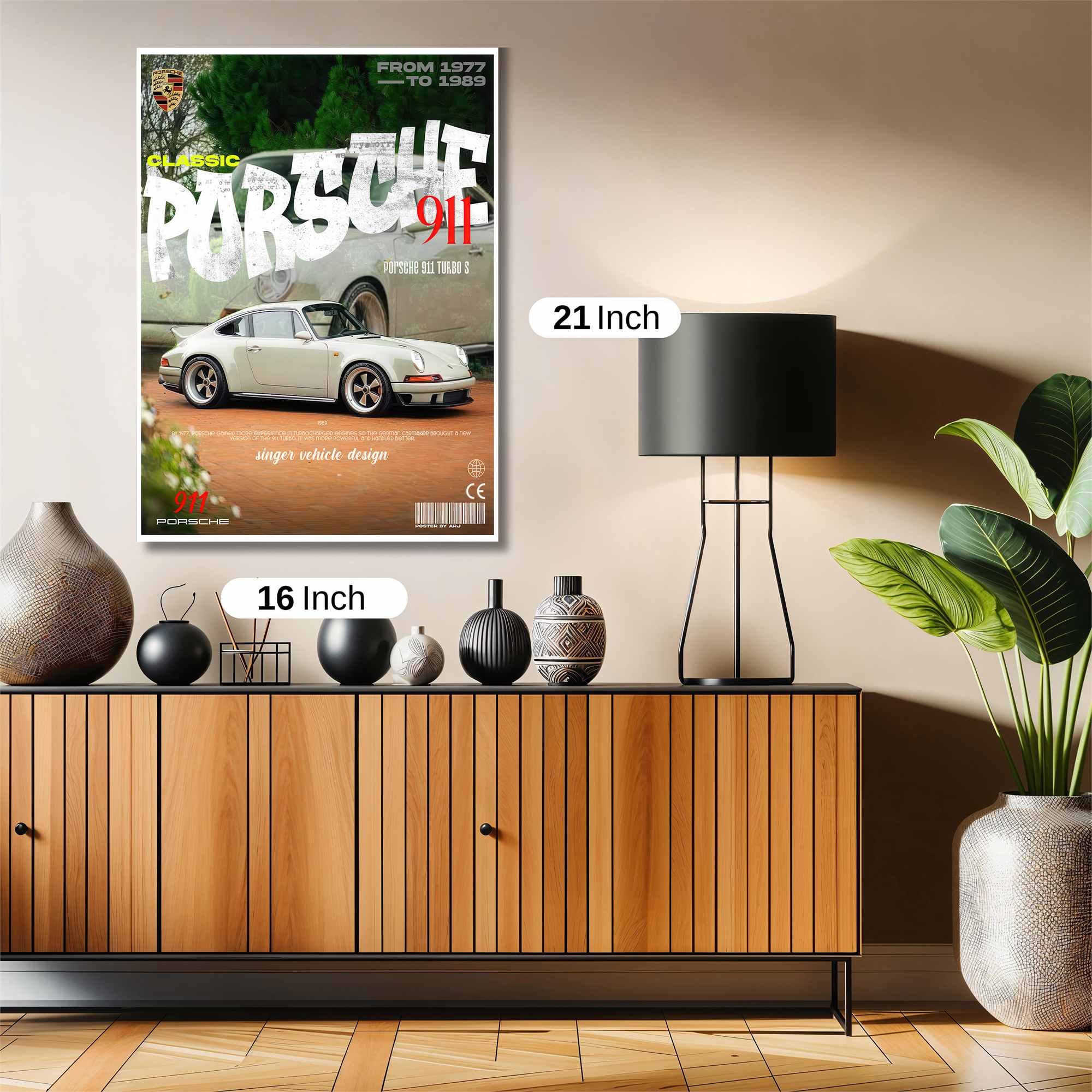 Porsche Passion Safe Wall Magnetic / M