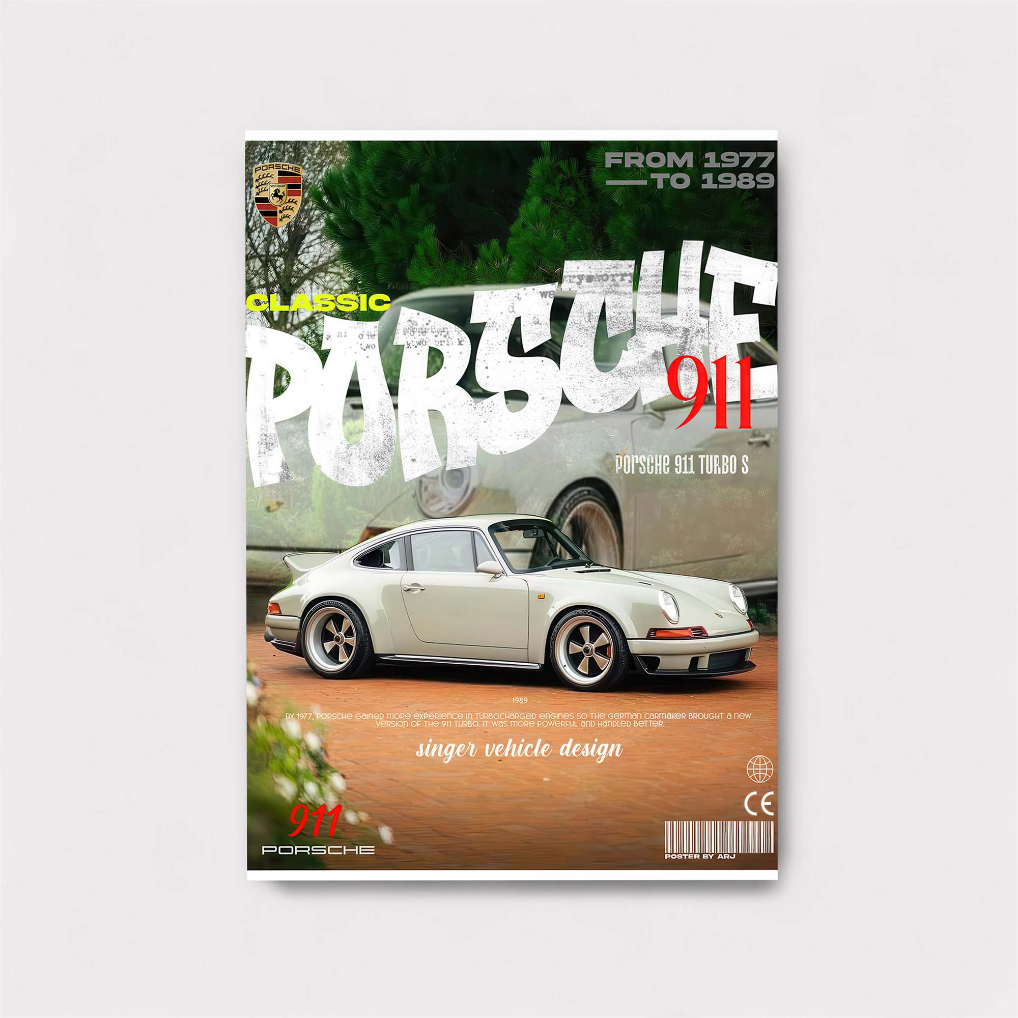 Porsche Passion Safe Wall Magnetic / M