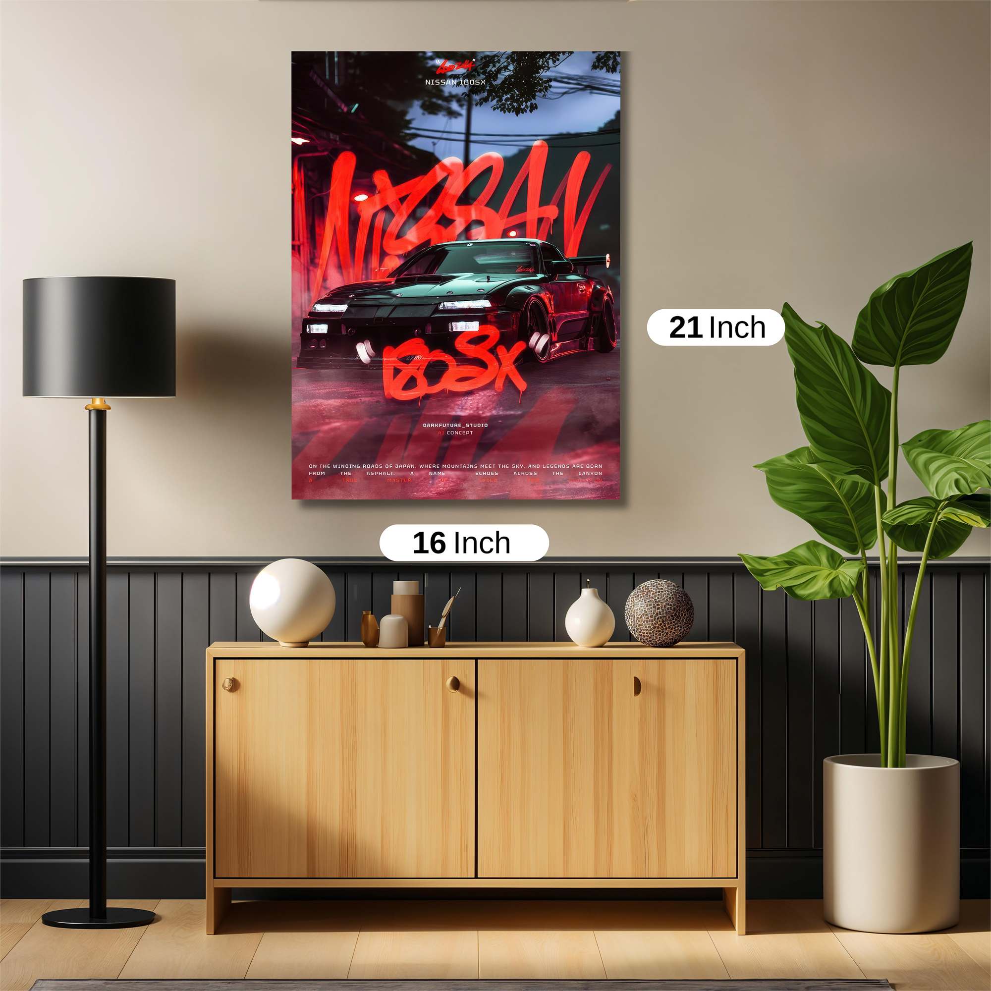 Nissan Nocturnal Safe Wall Magnetic / M