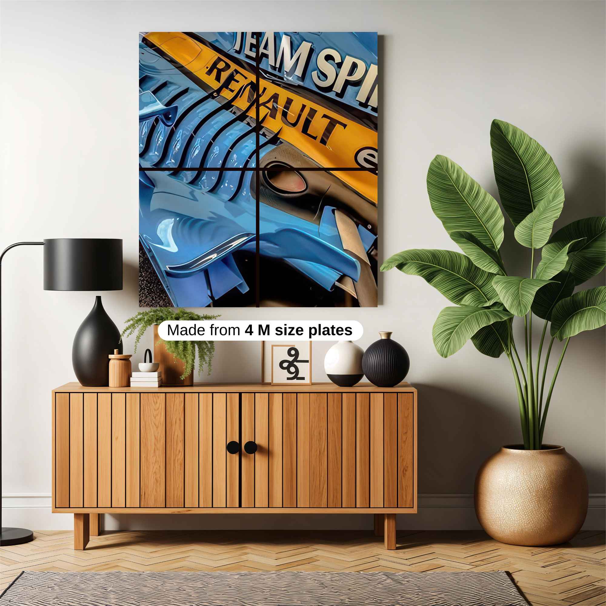 Renault Wrecked Safe Wall Magnetic / M