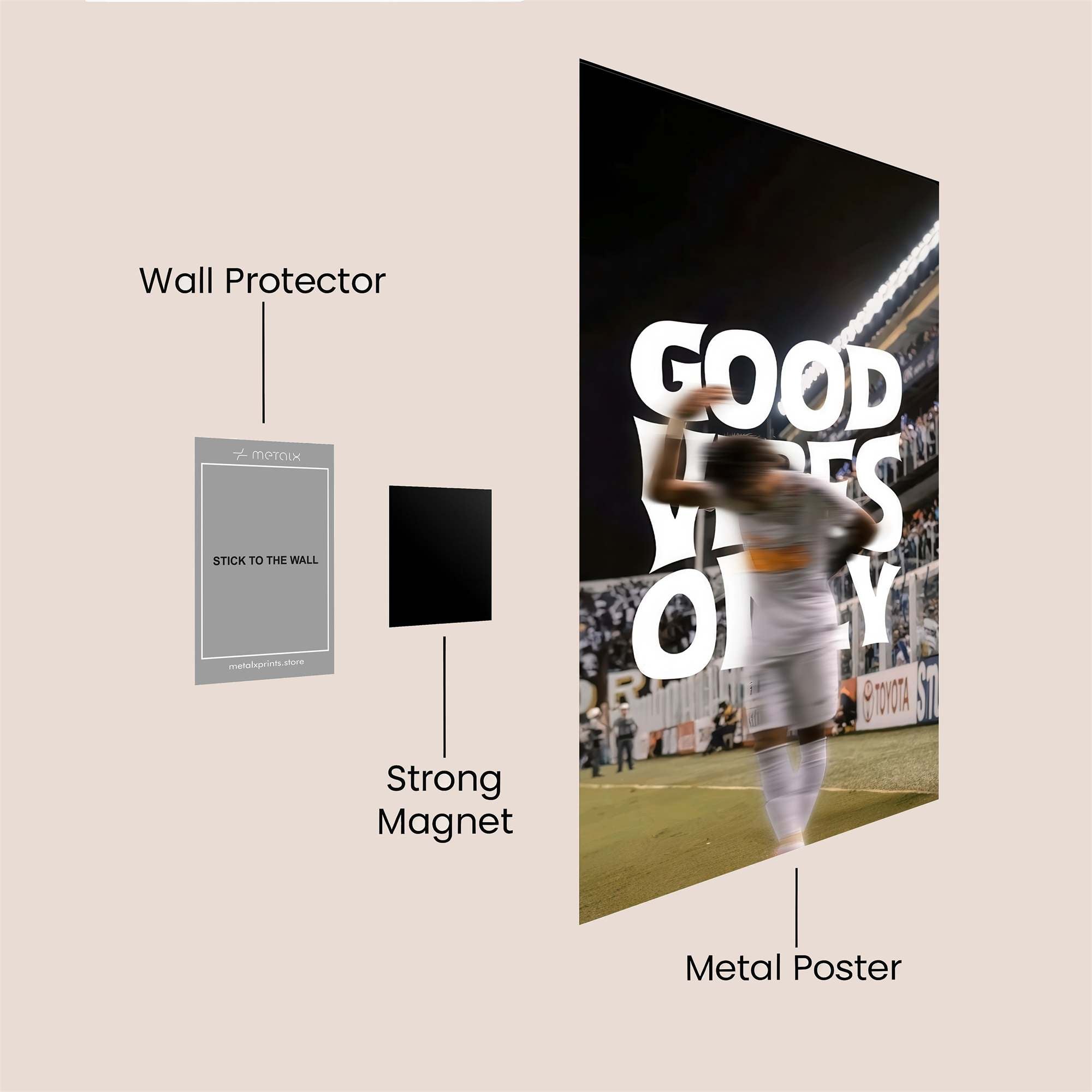 Messi Ecstatic Safe Wall Magnetic / M