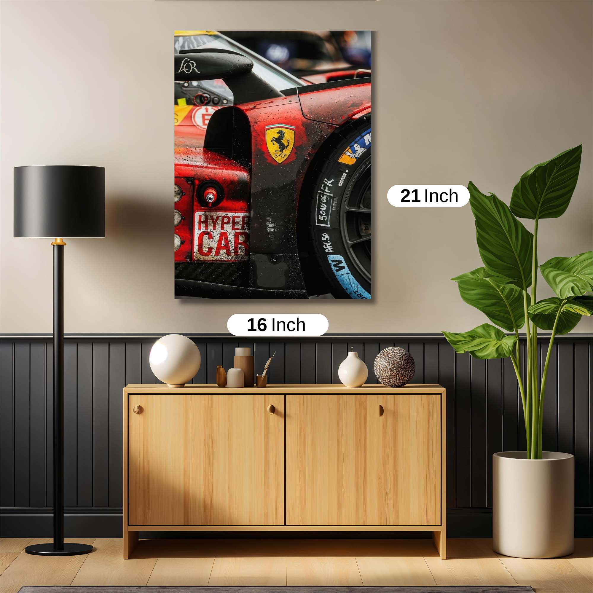 Ferrari Fierce Safe Wall Magnetic / M