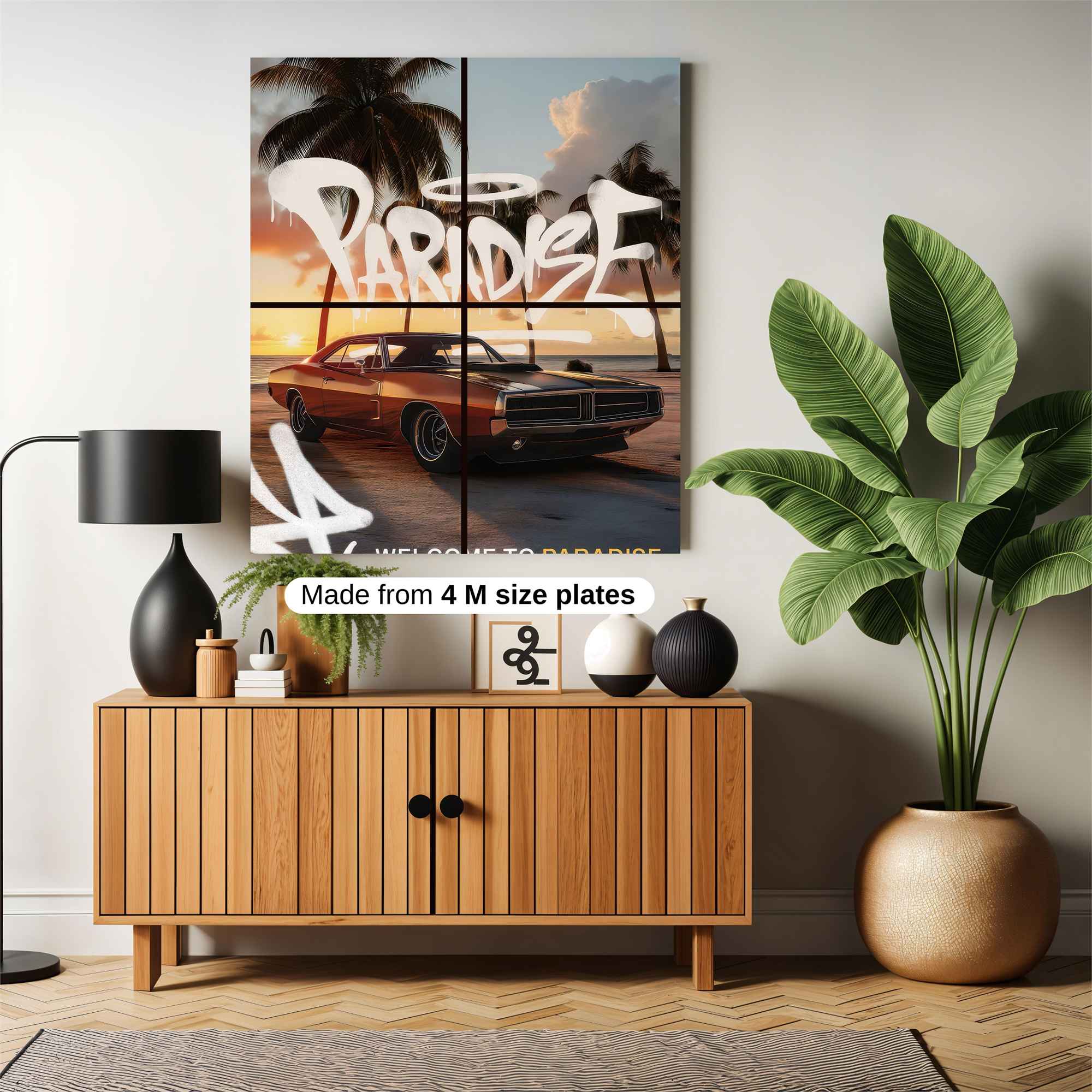 Paradise Dream Safe Wall Magnetic / M